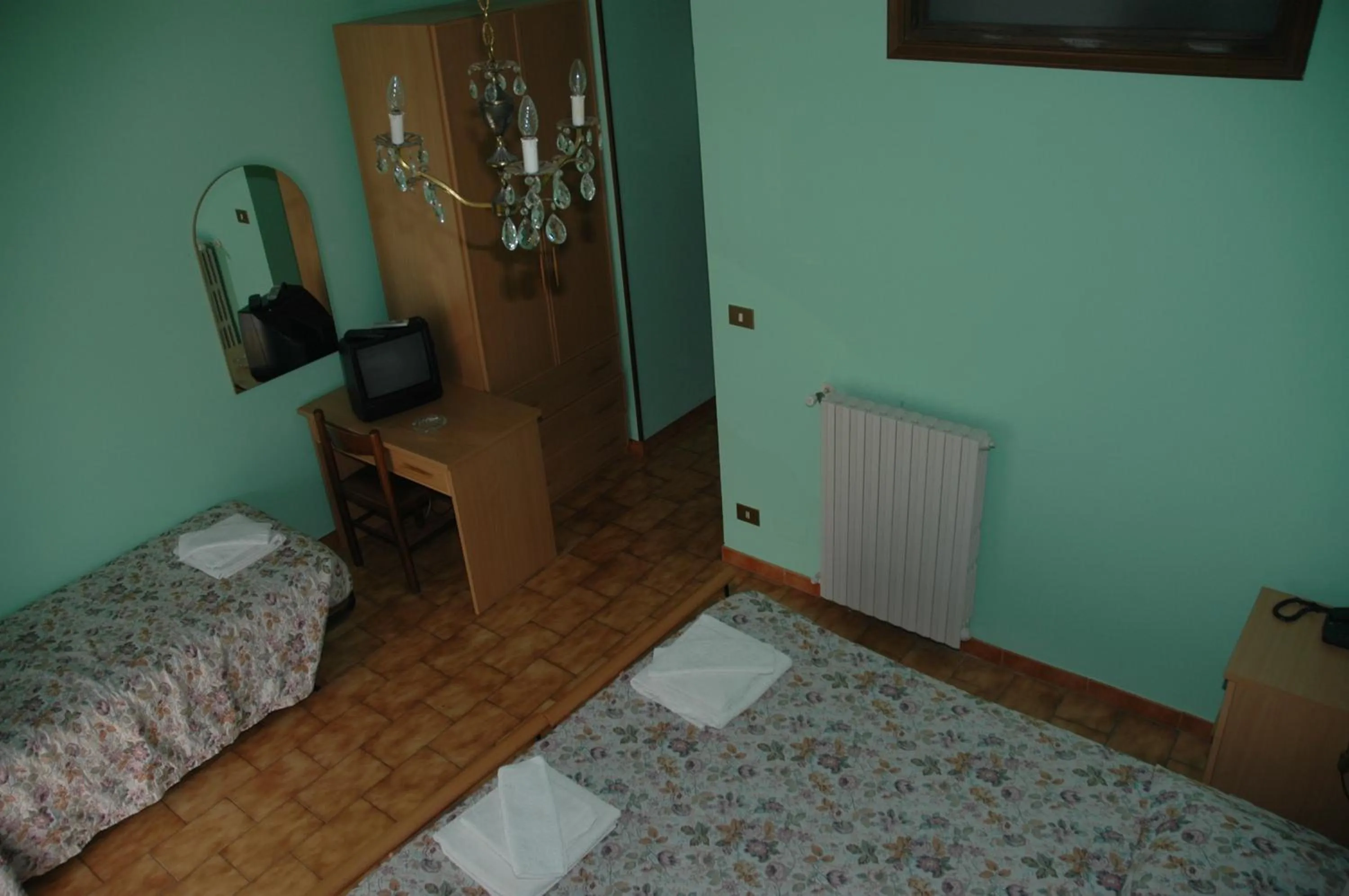 Bed in Hotel Valentino