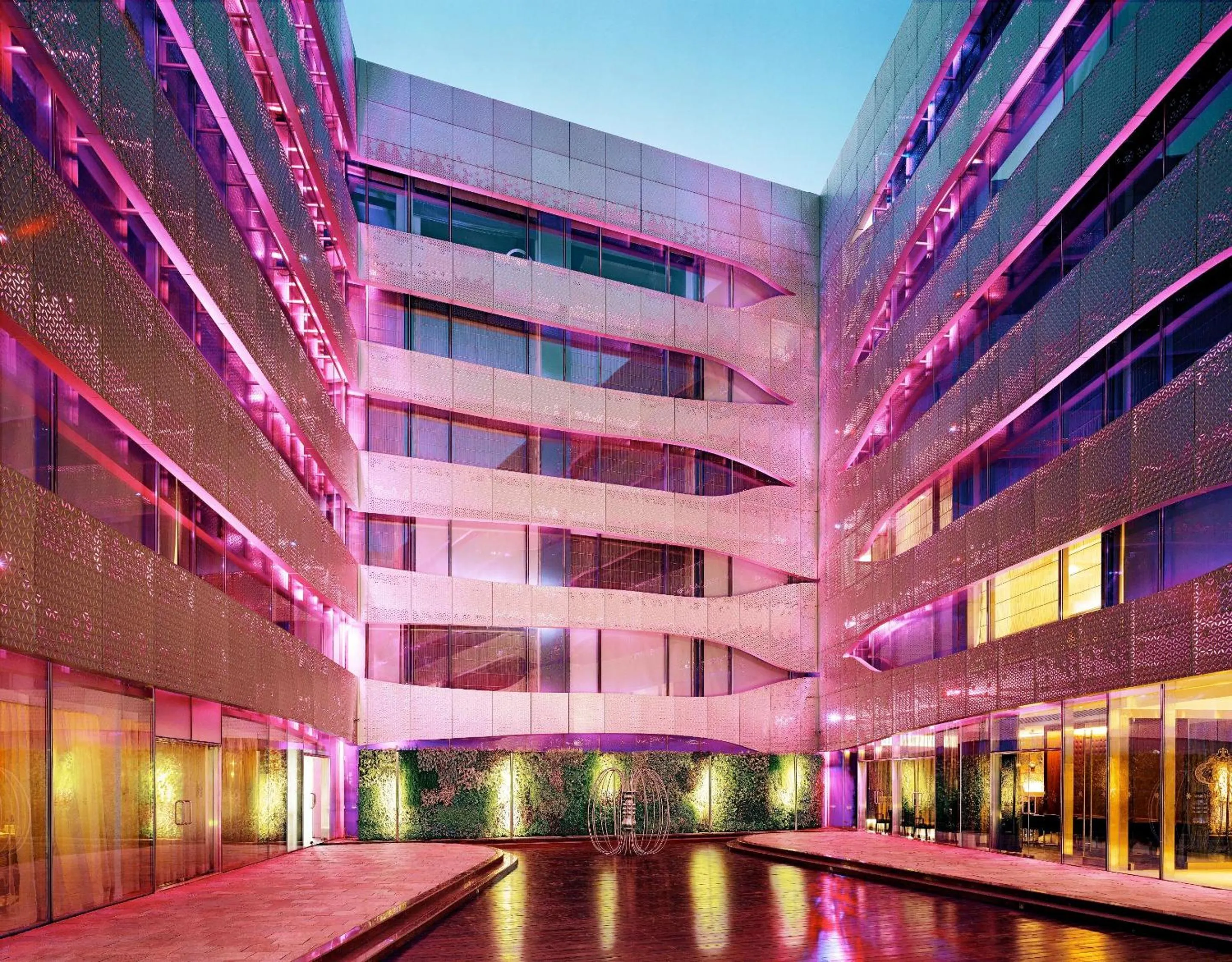 Facade/entrance in The Park Hyderabad, Banjara Hills near Hussain Sagar Lake