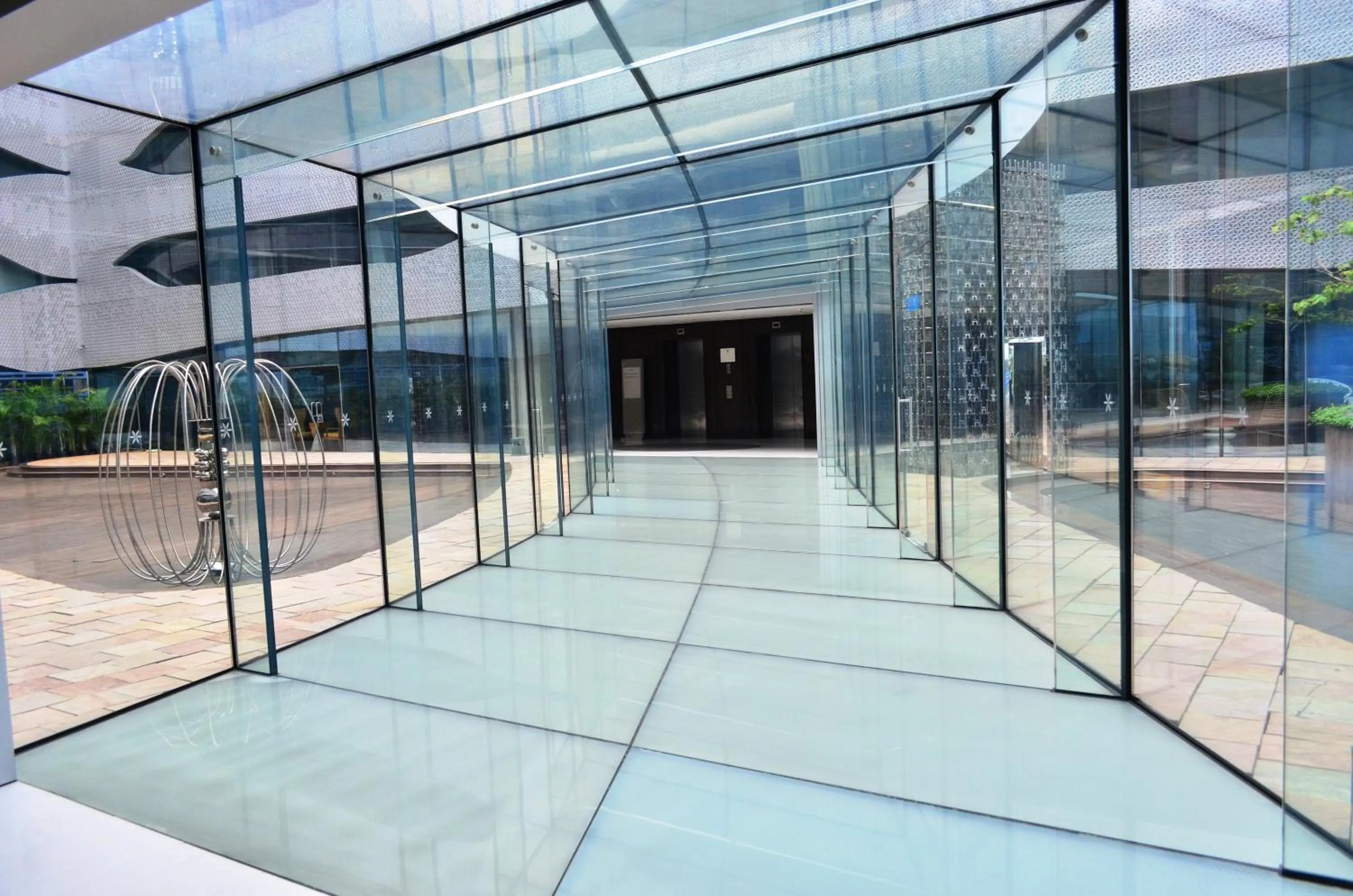 Property building in The Park Hyderabad, Banjara Hills near Hussain Sagar Lake