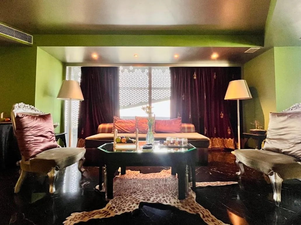 Living room in The Park Hyderabad, Banjara Hills near Hussain Sagar Lake