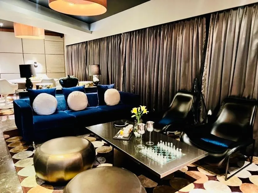 Living room in The Park Hyderabad, Banjara Hills near Hussain Sagar Lake