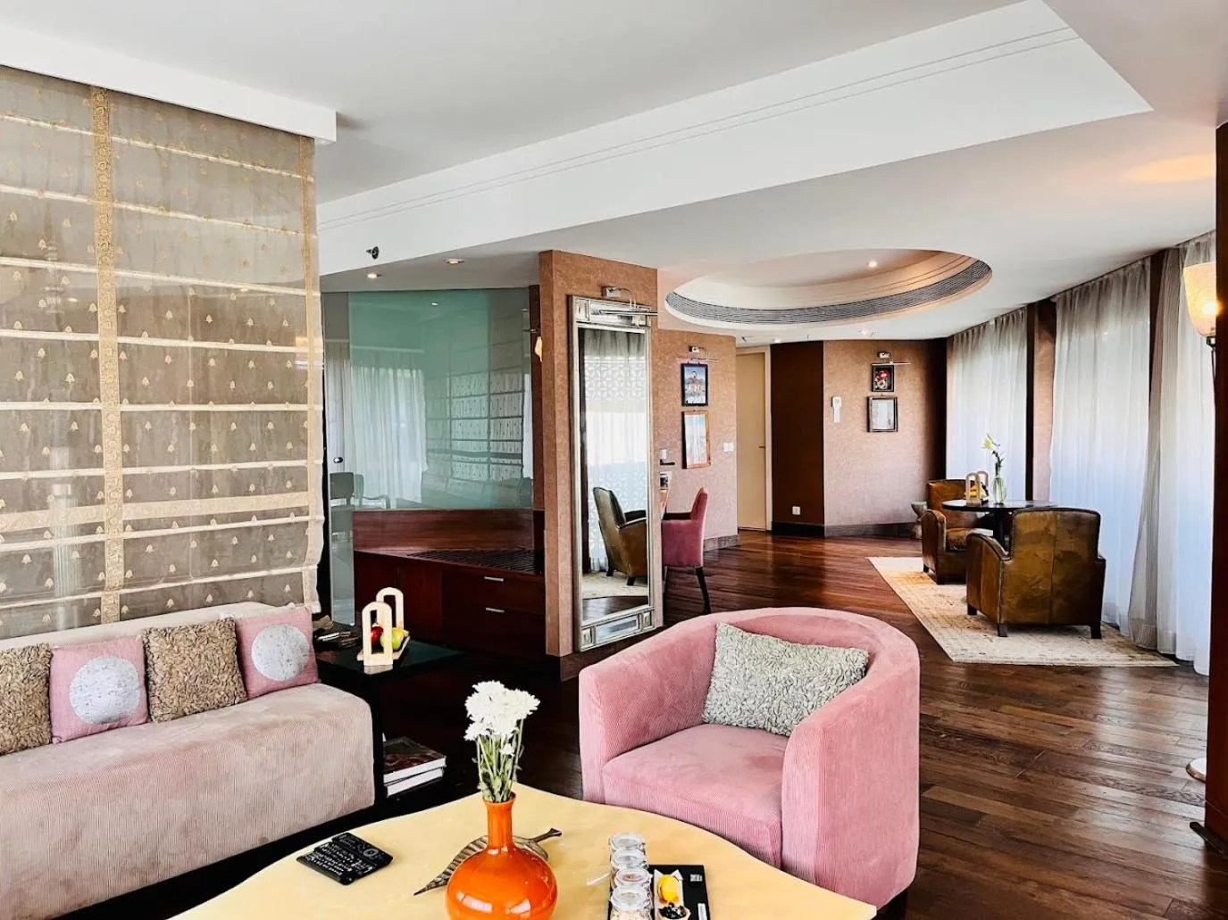 Living room in The Park Hyderabad, Banjara Hills near Hussain Sagar Lake