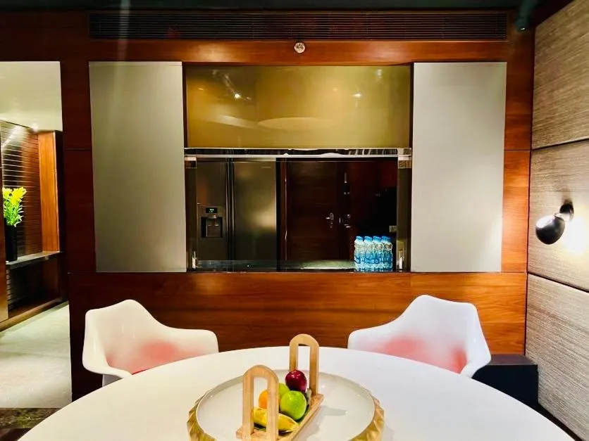 Kitchen or kitchenette in The Park Hyderabad, Banjara Hills near Hussain Sagar Lake