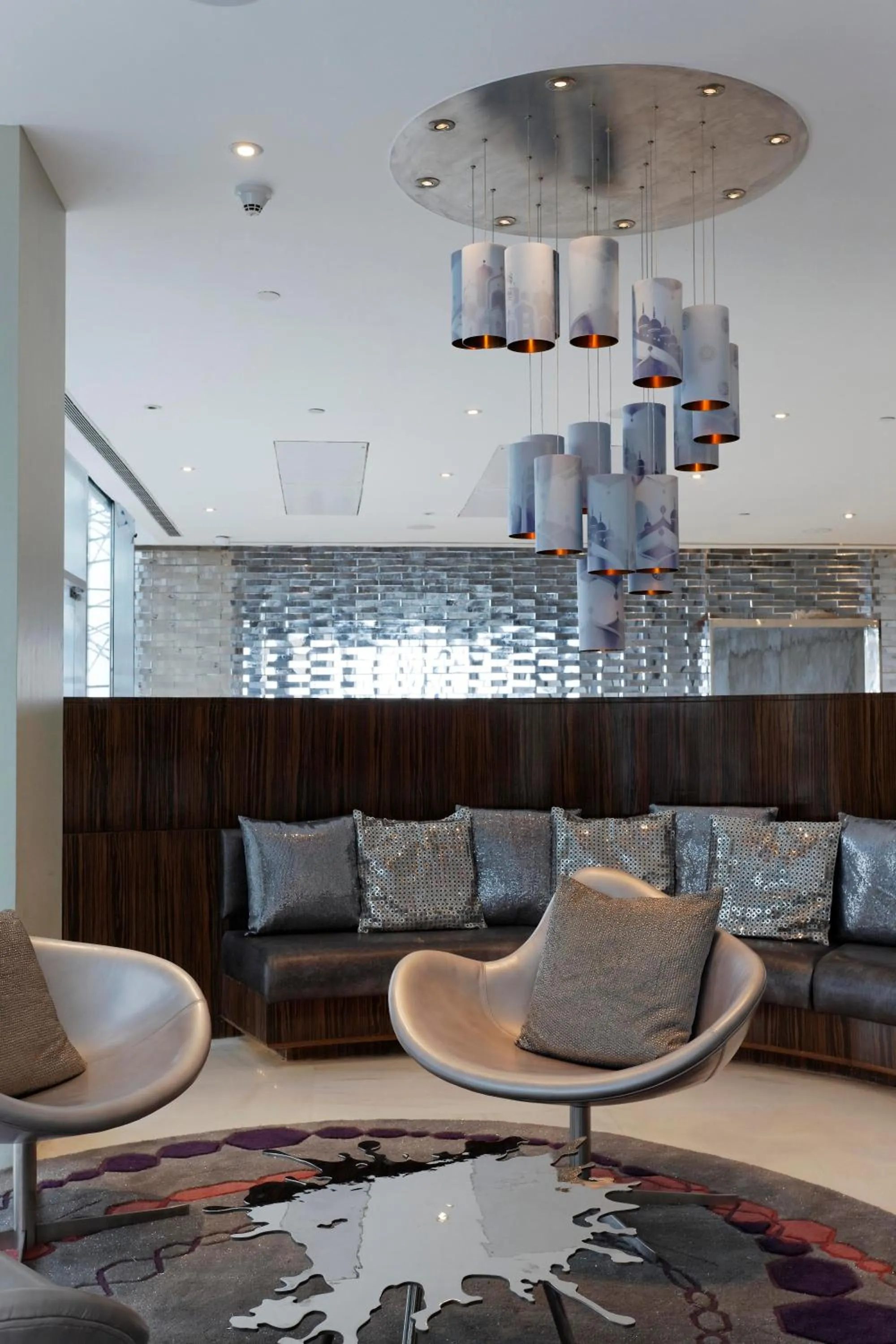 Lobby or reception in The Park Hyderabad, Banjara Hills near Hussain Sagar Lake