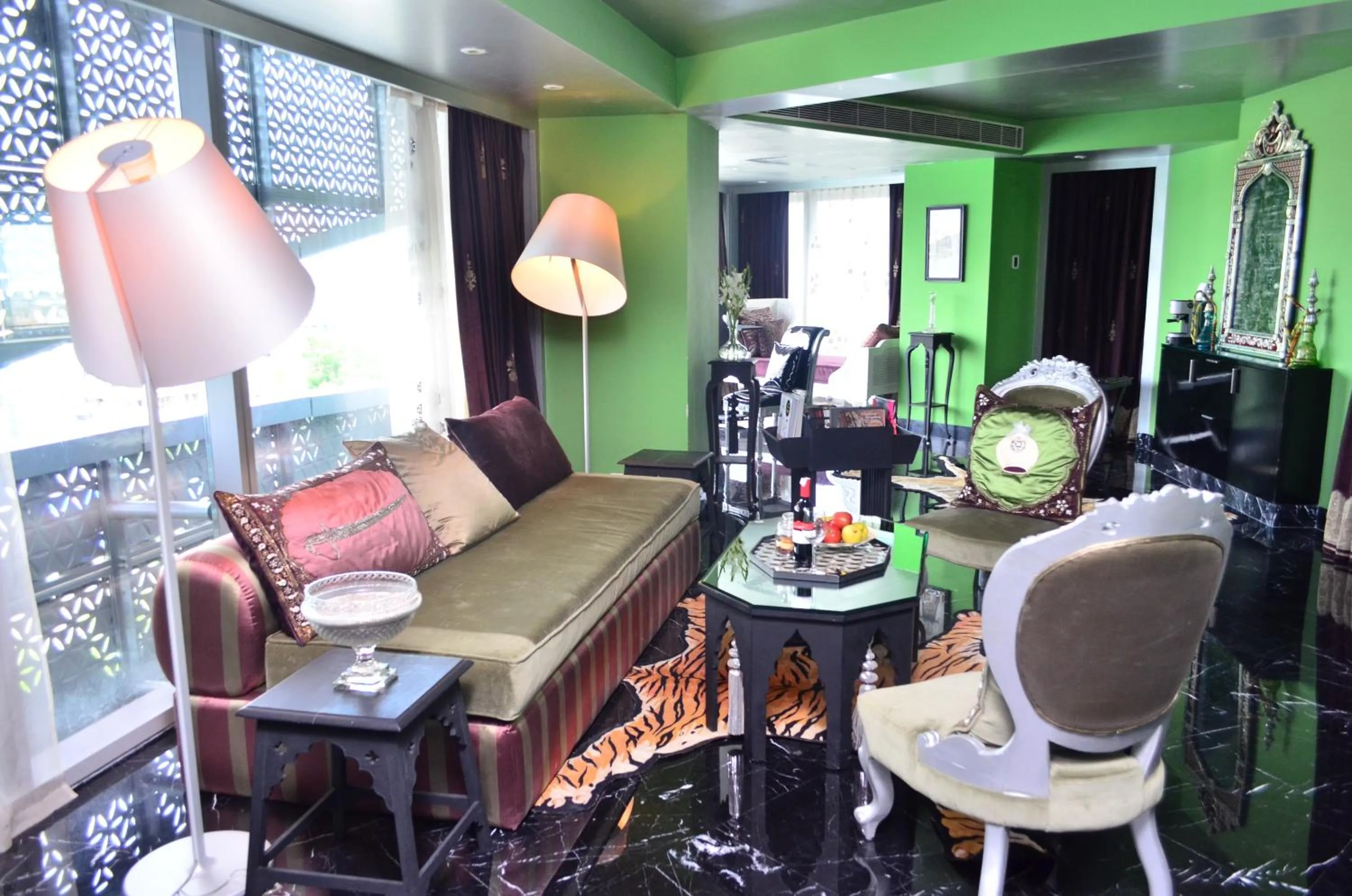 Living room in The Park Hyderabad, Banjara Hills near Hussain Sagar Lake