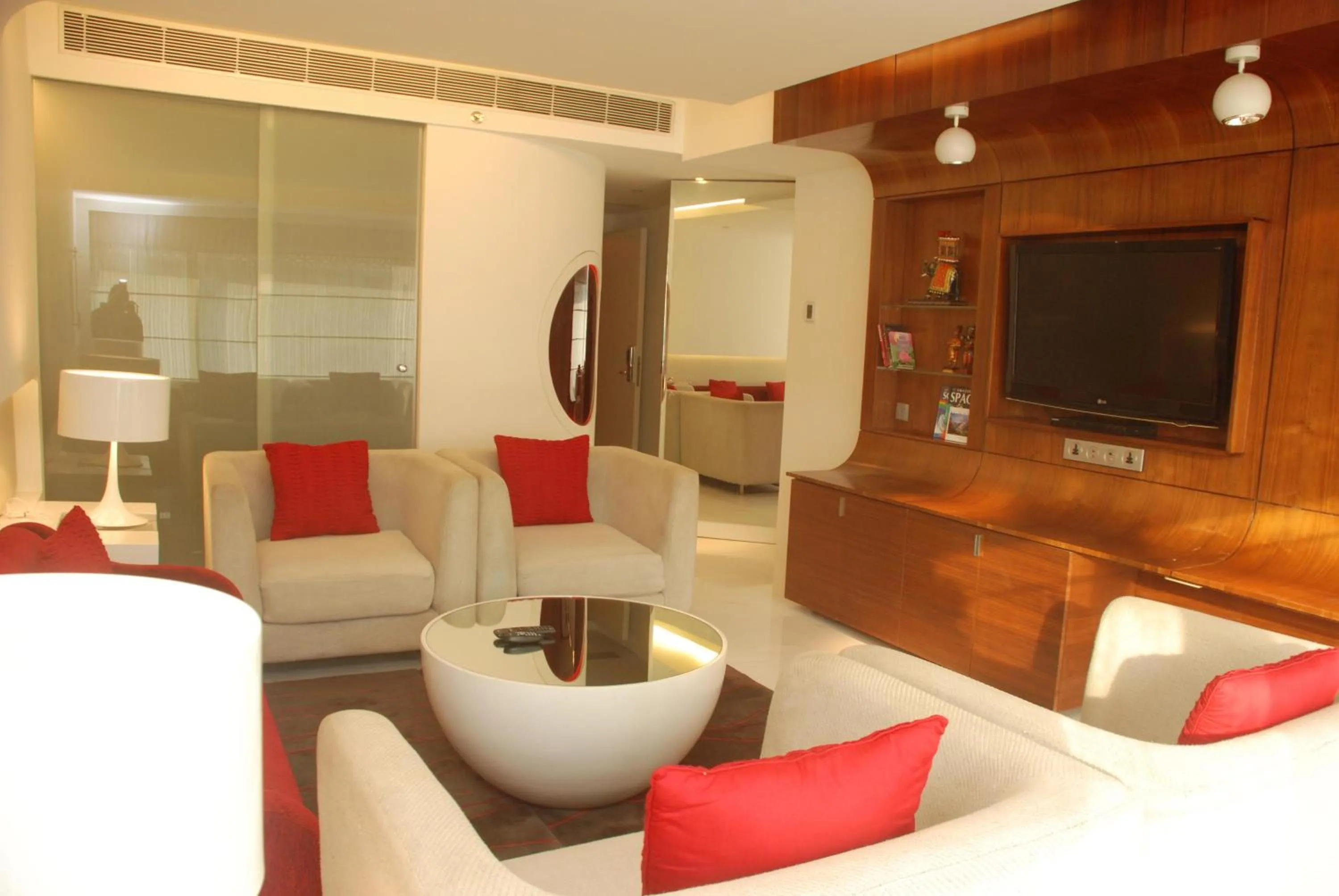 Lounge or bar in The Park Hyderabad, Banjara Hills near Hussain Sagar Lake