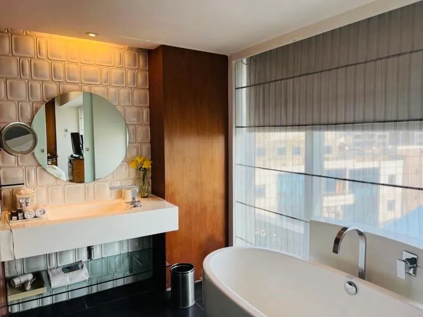 Bathroom in The Park Hyderabad, Banjara Hills near Hussain Sagar Lake