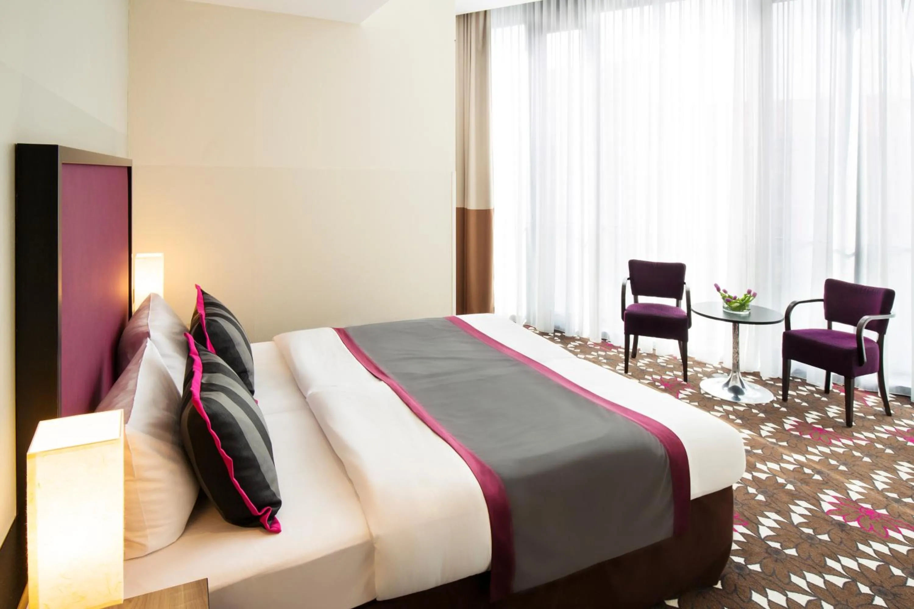 Photo of the whole room, Bed in Hotel MOA Berlin