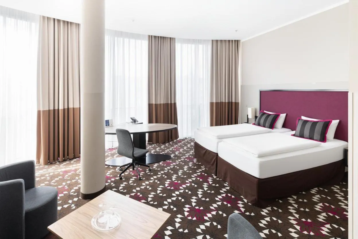 Photo of the whole room, Bed in Hotel MOA Berlin