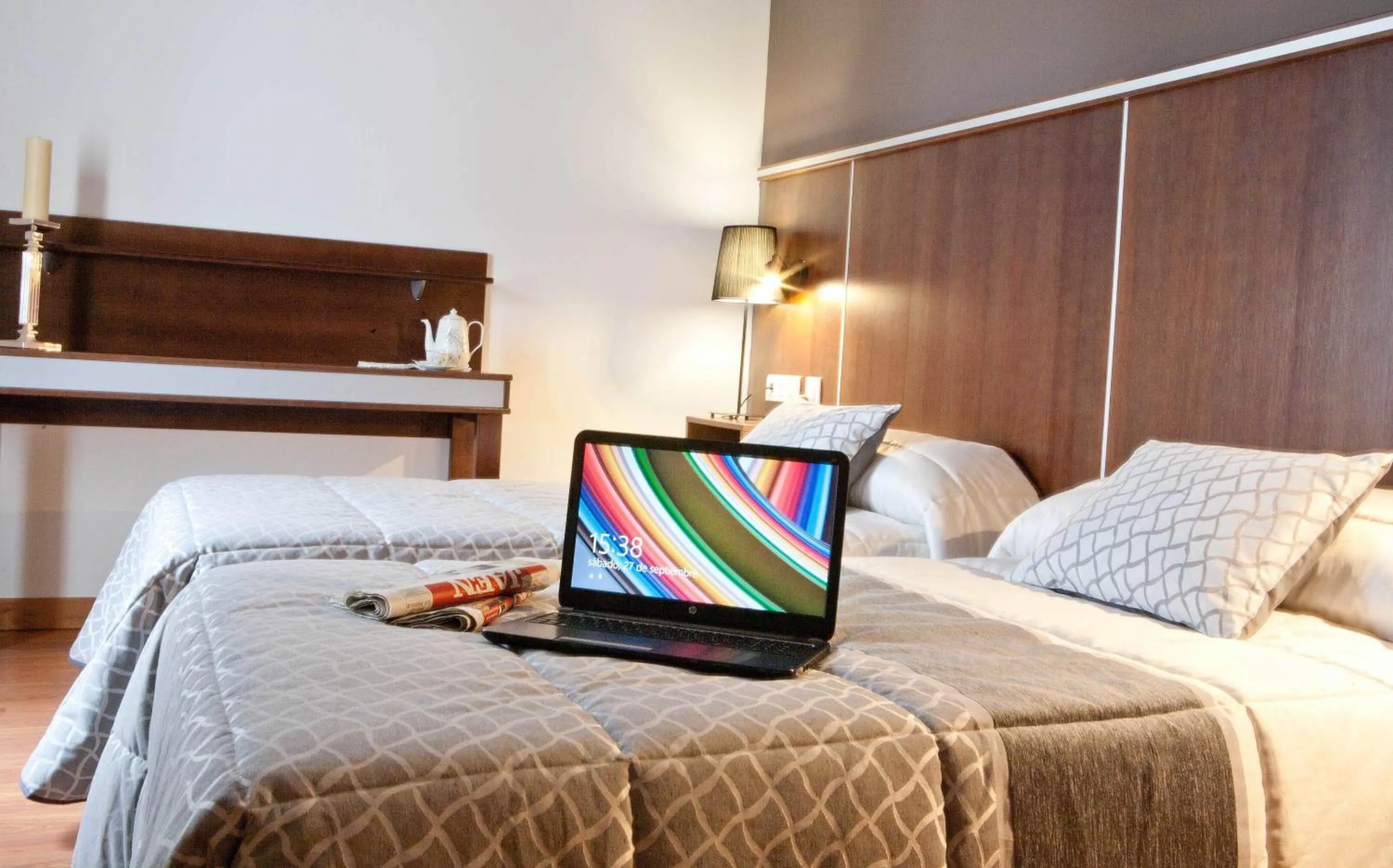 Bed in Hotel Plaza Manjón