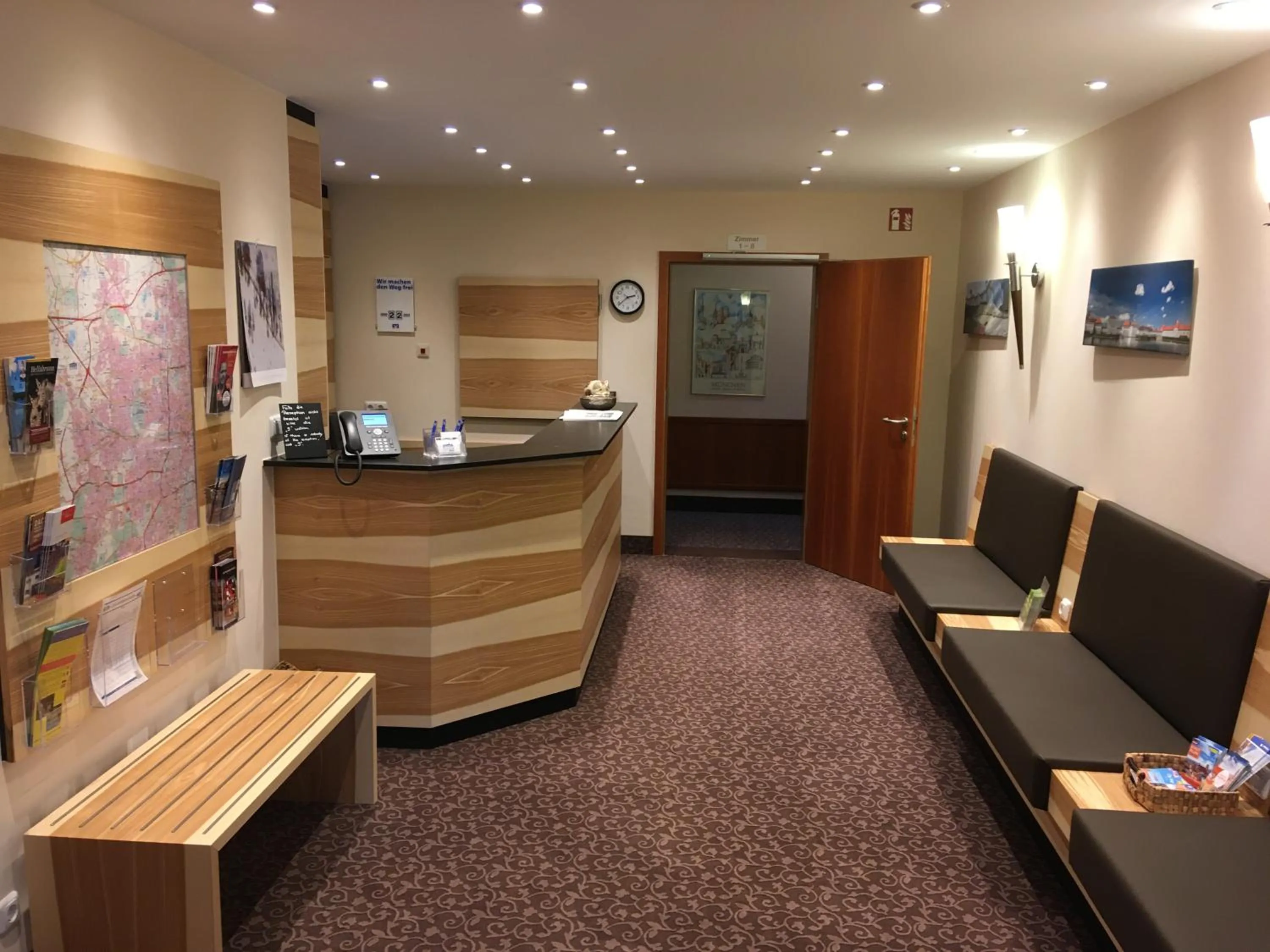 Lobby or reception in Hotel Lutter