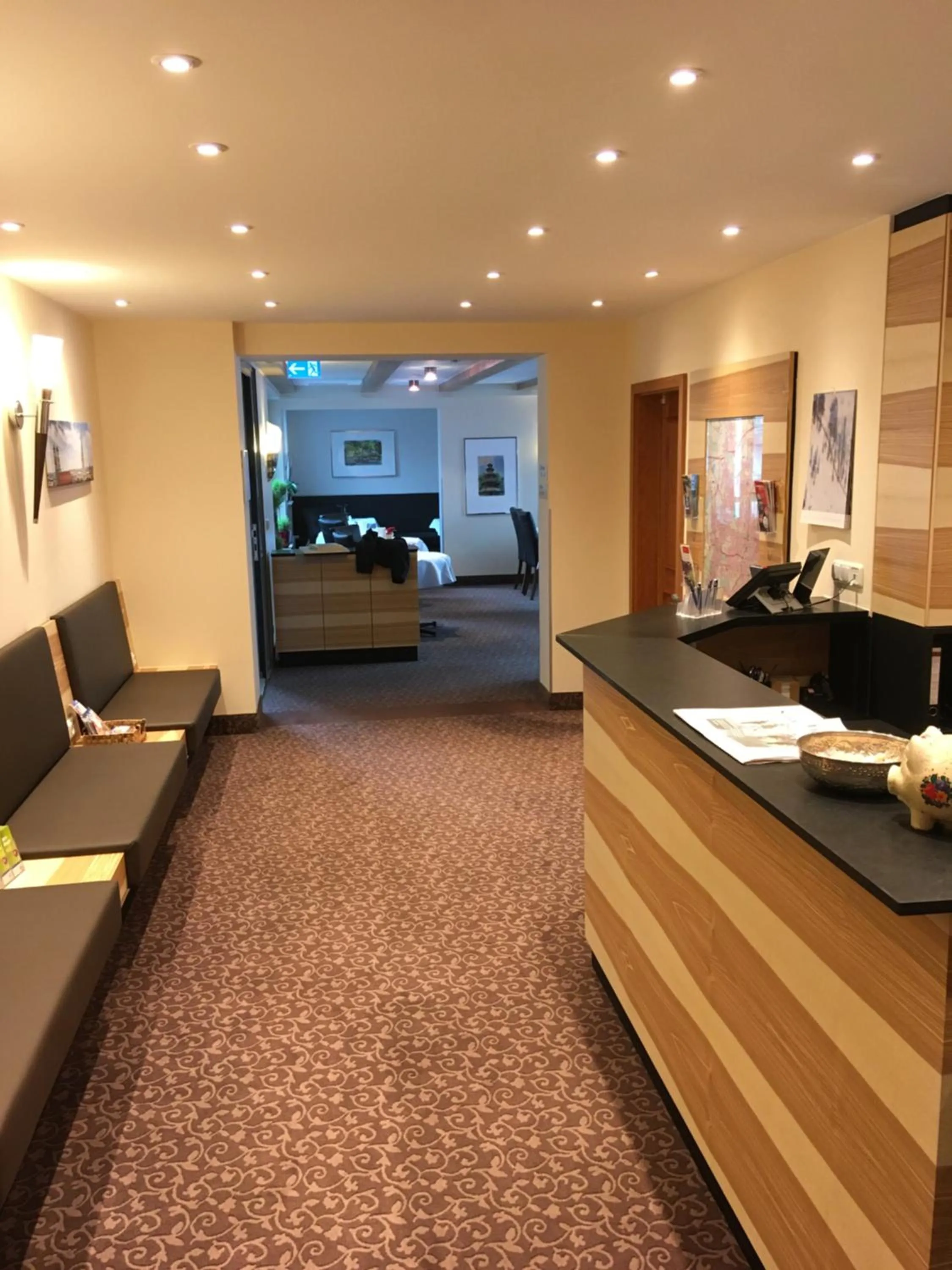 Lobby or reception in Hotel Lutter