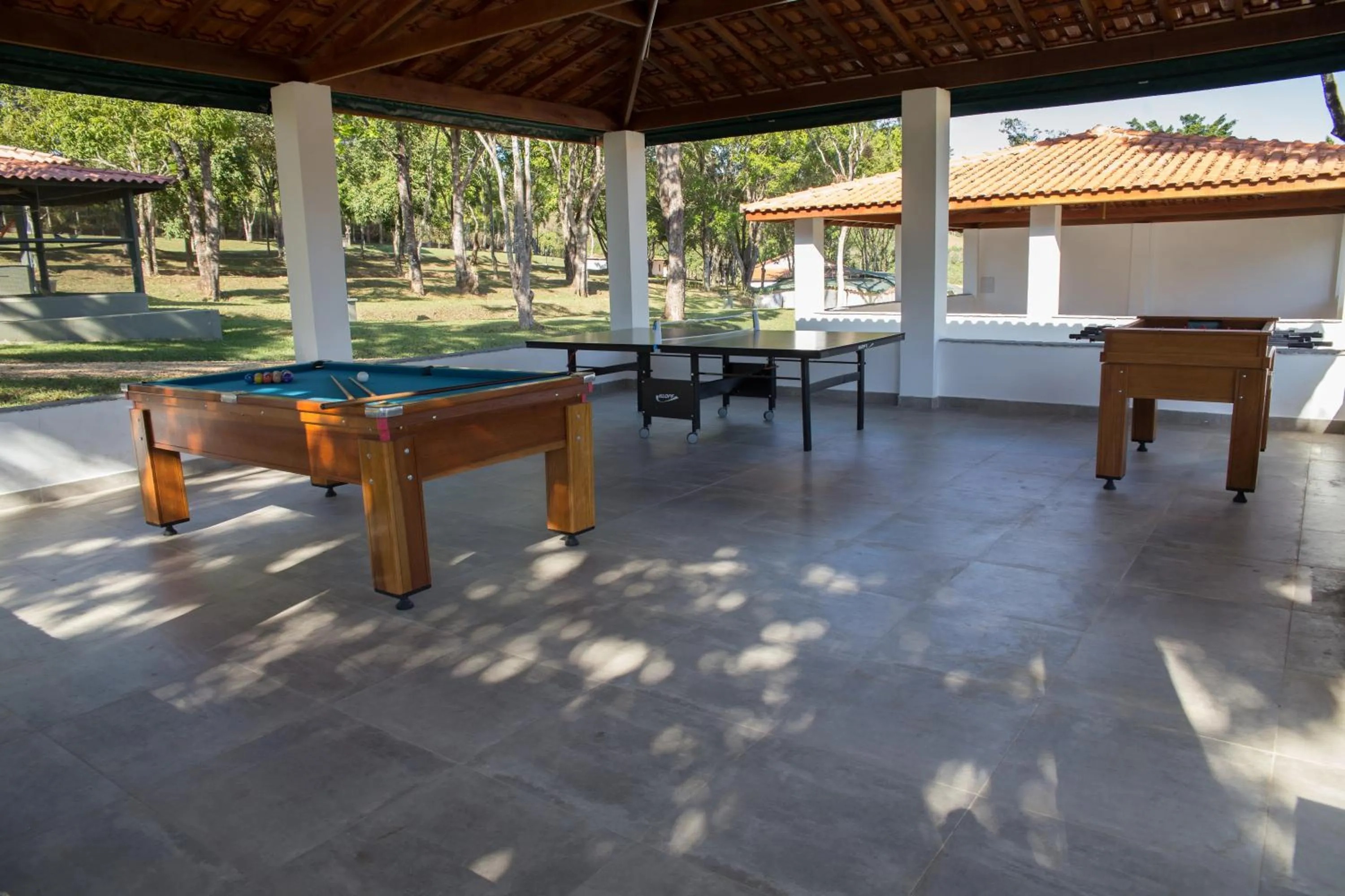 Billiard in Hotel Fazenda Vale da Cachoeira