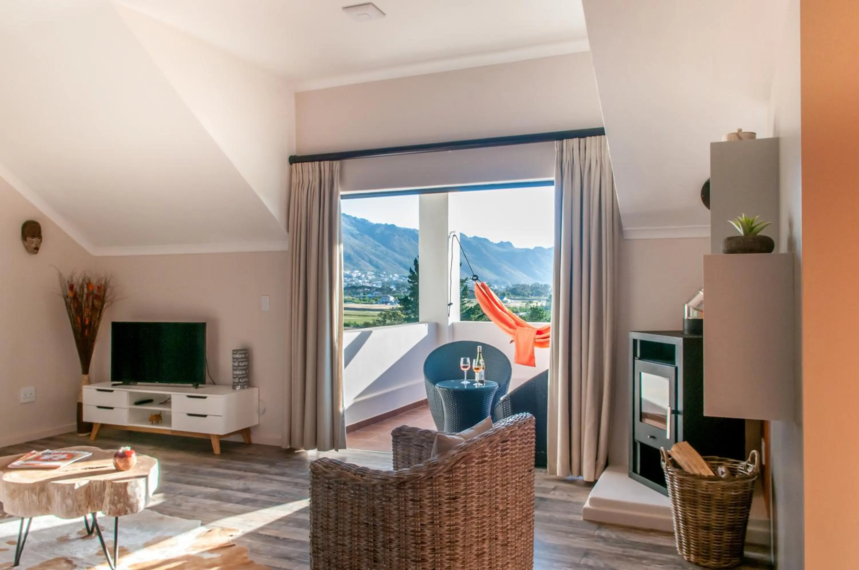 Balcony/Terrace in Wind-Rose Guest House