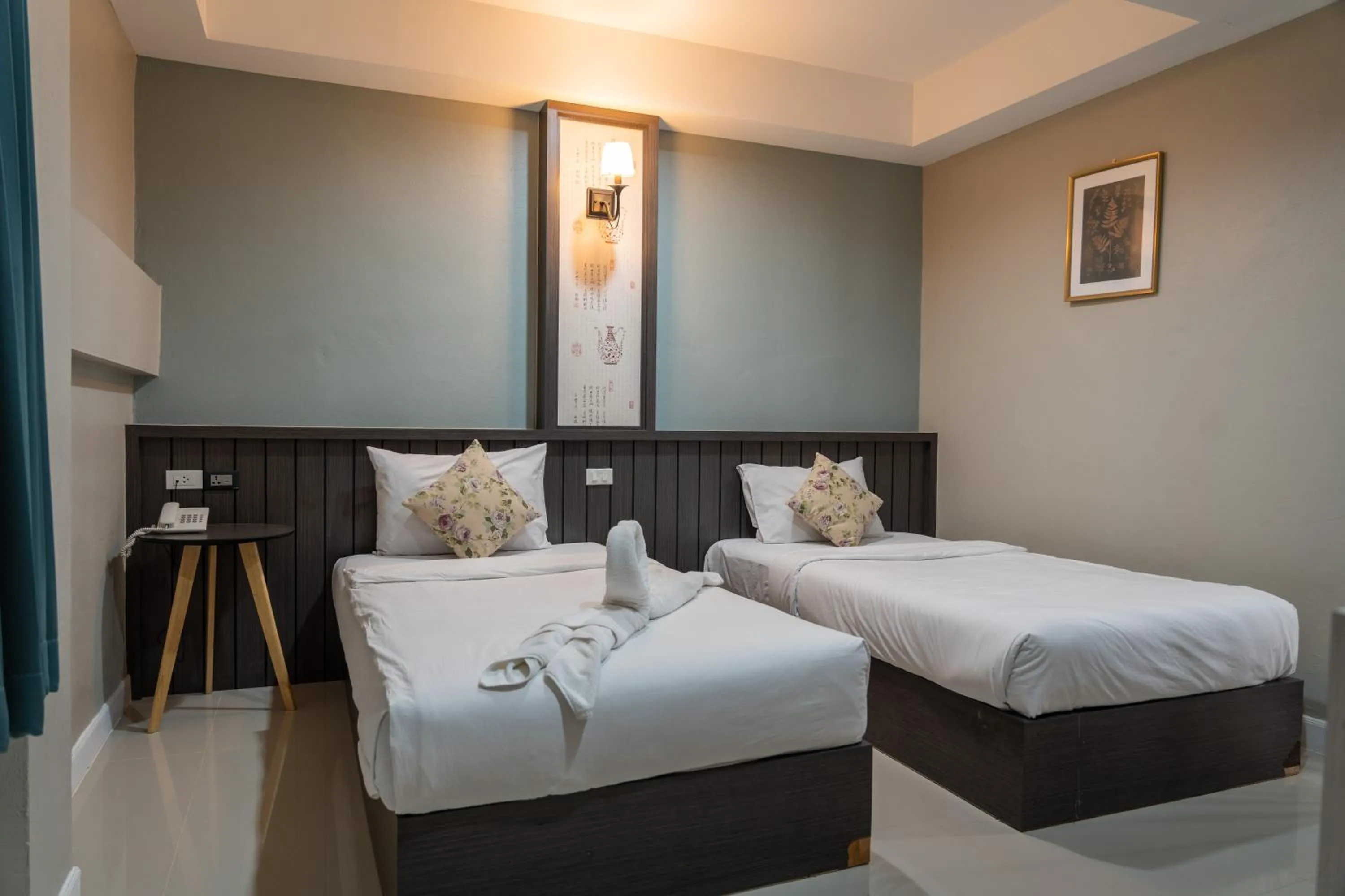 Bed in We World Boutique Haatyai