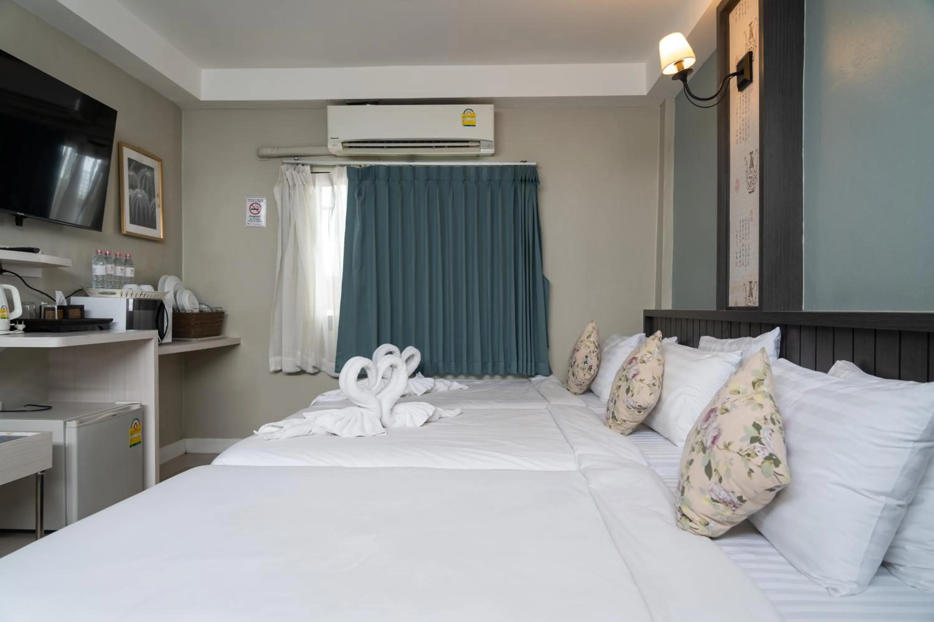 Bed in We World Boutique Haatyai