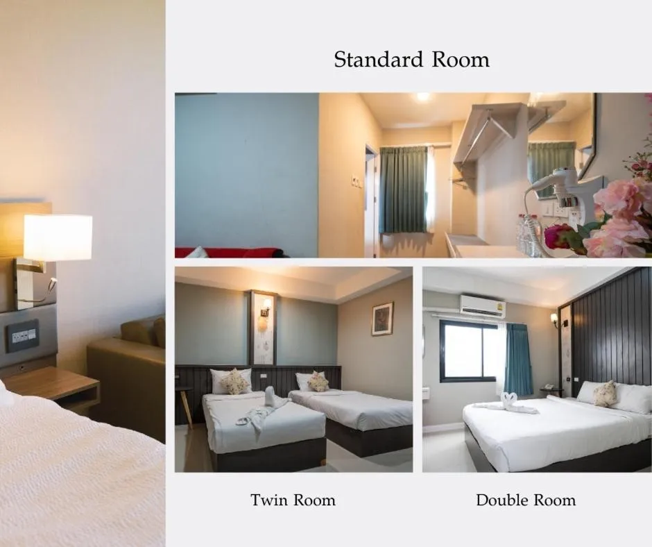 Bed in We World Boutique Haatyai