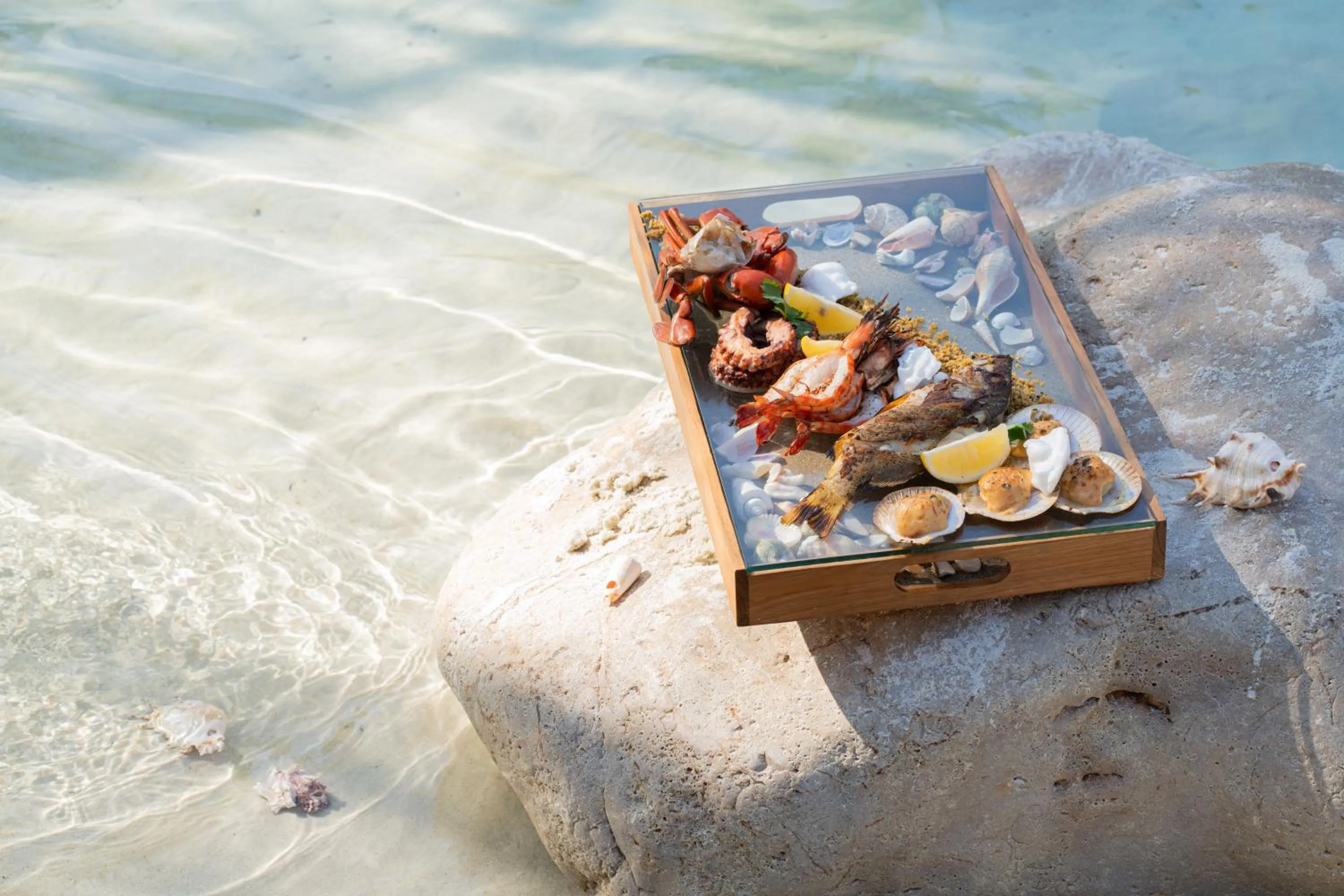 Food close-up in Bali Mandira Beach Resort & Spa