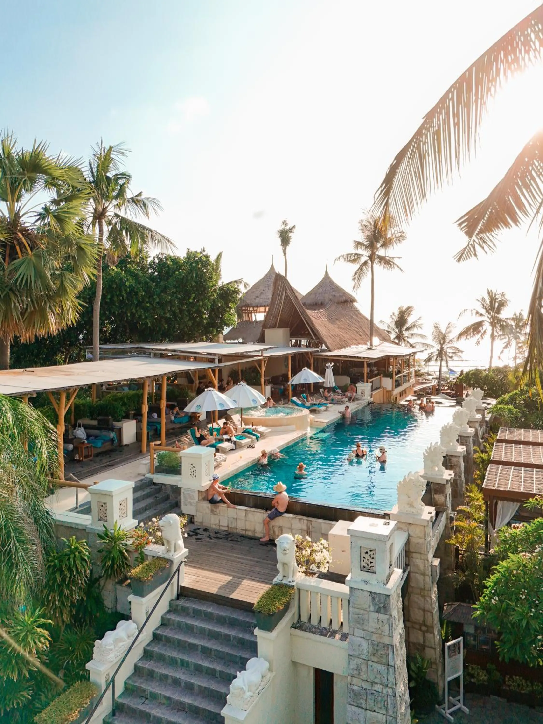 Swimming pool in Bali Mandira Beach Resort & Spa