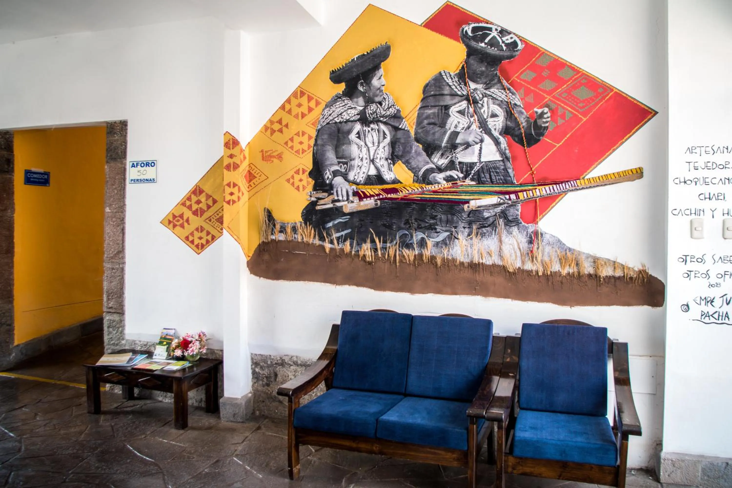 Living room in Hotel Limacpampa