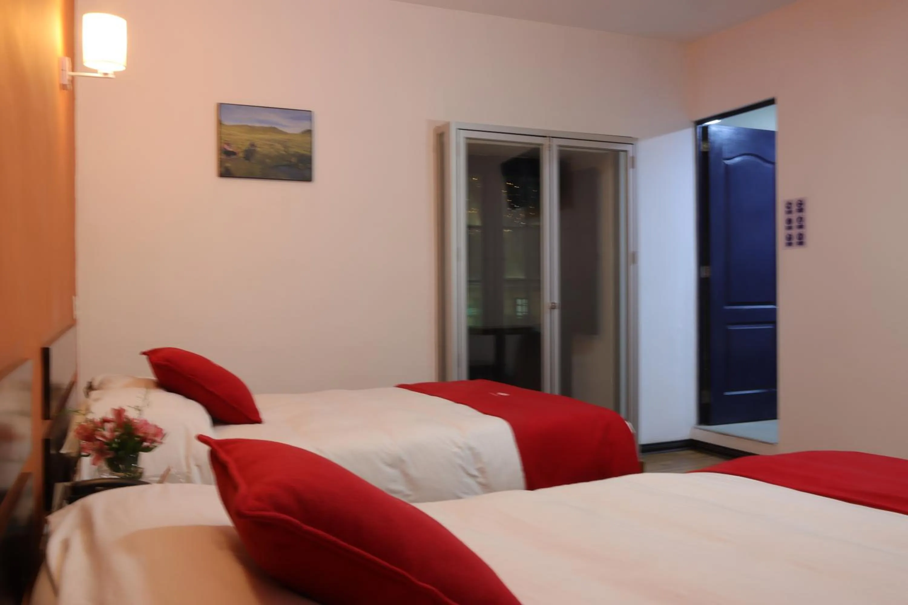 Bed in Hotel Limacpampa