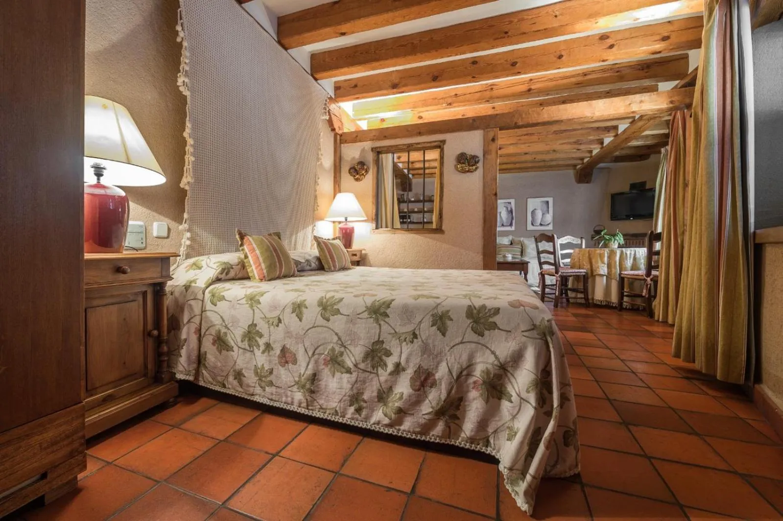 Bed in Apartamentos Lobiche