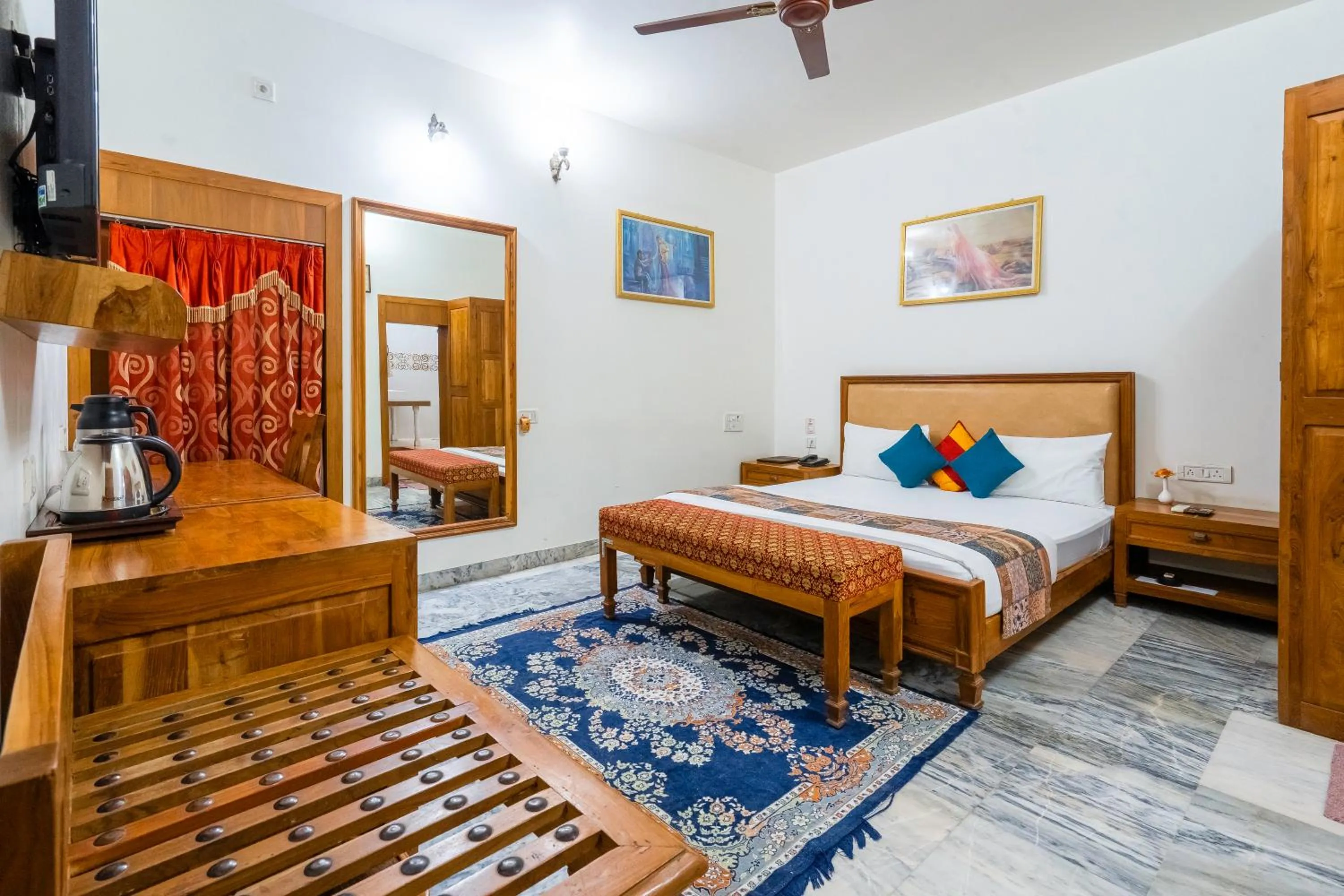 Bedroom in Hotel Chandrawati Palace