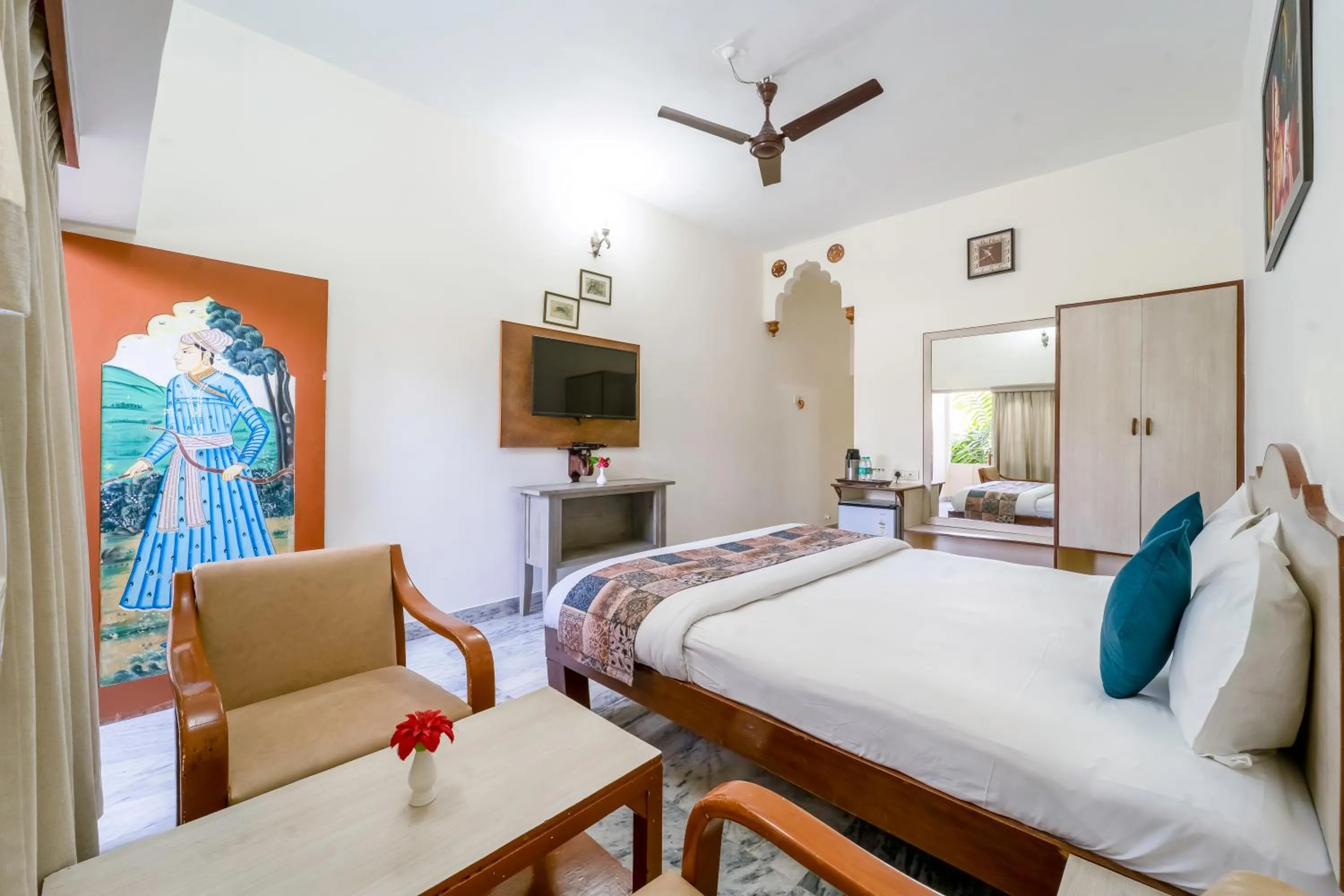 Bedroom in Hotel Chandrawati Palace