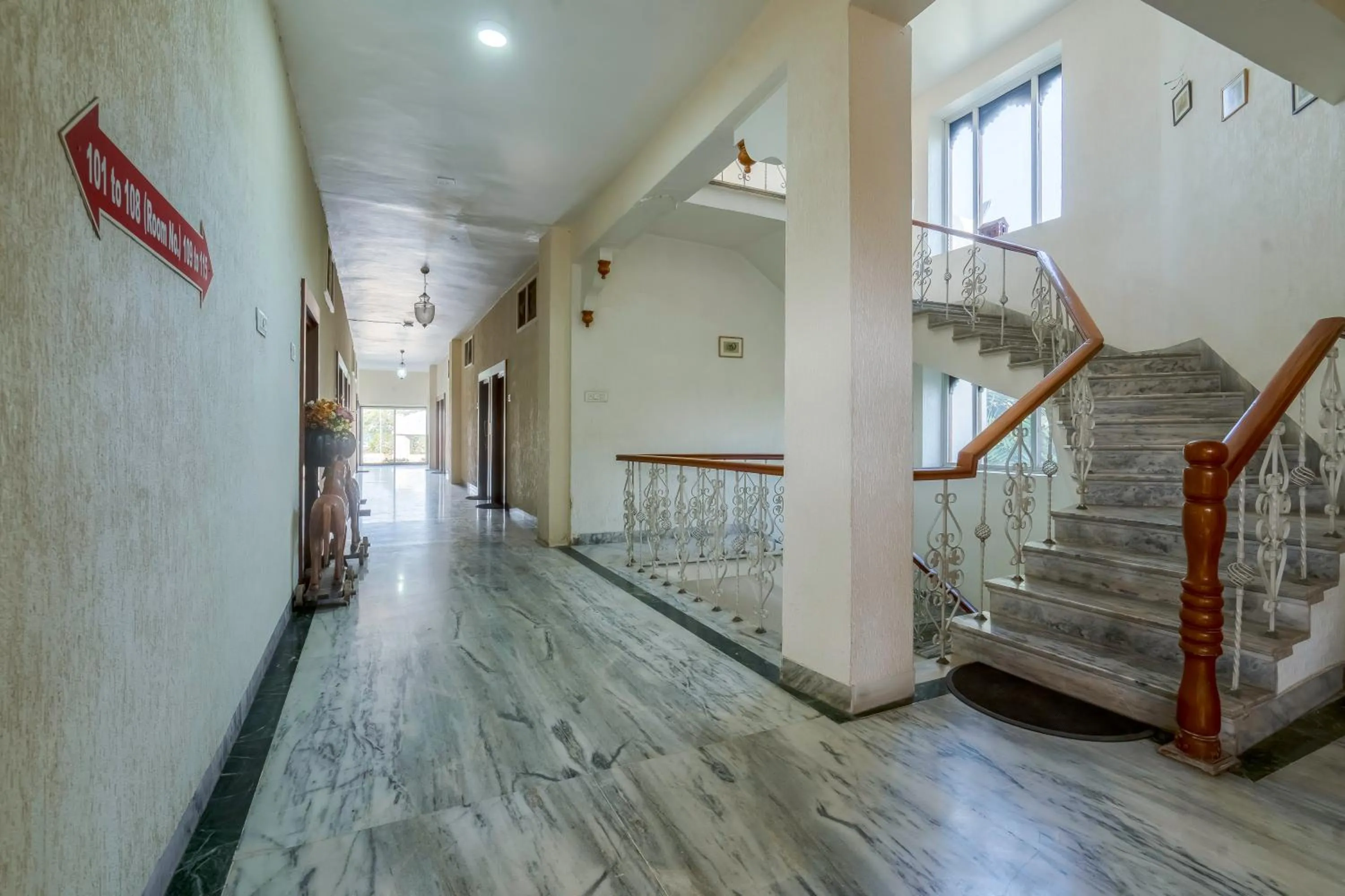 Lobby or reception in Hotel Chandrawati Palace