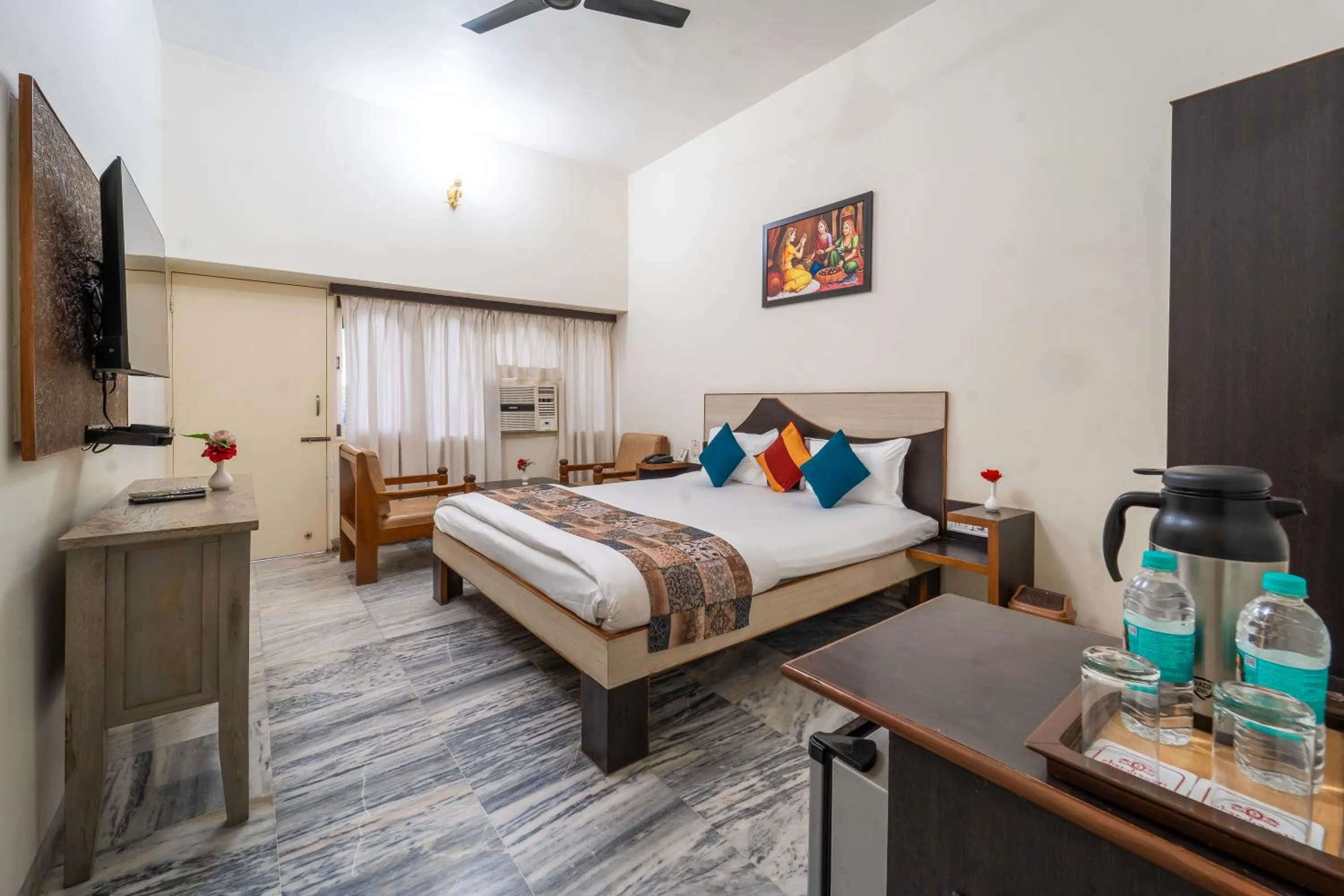 Bedroom in Hotel Chandrawati Palace