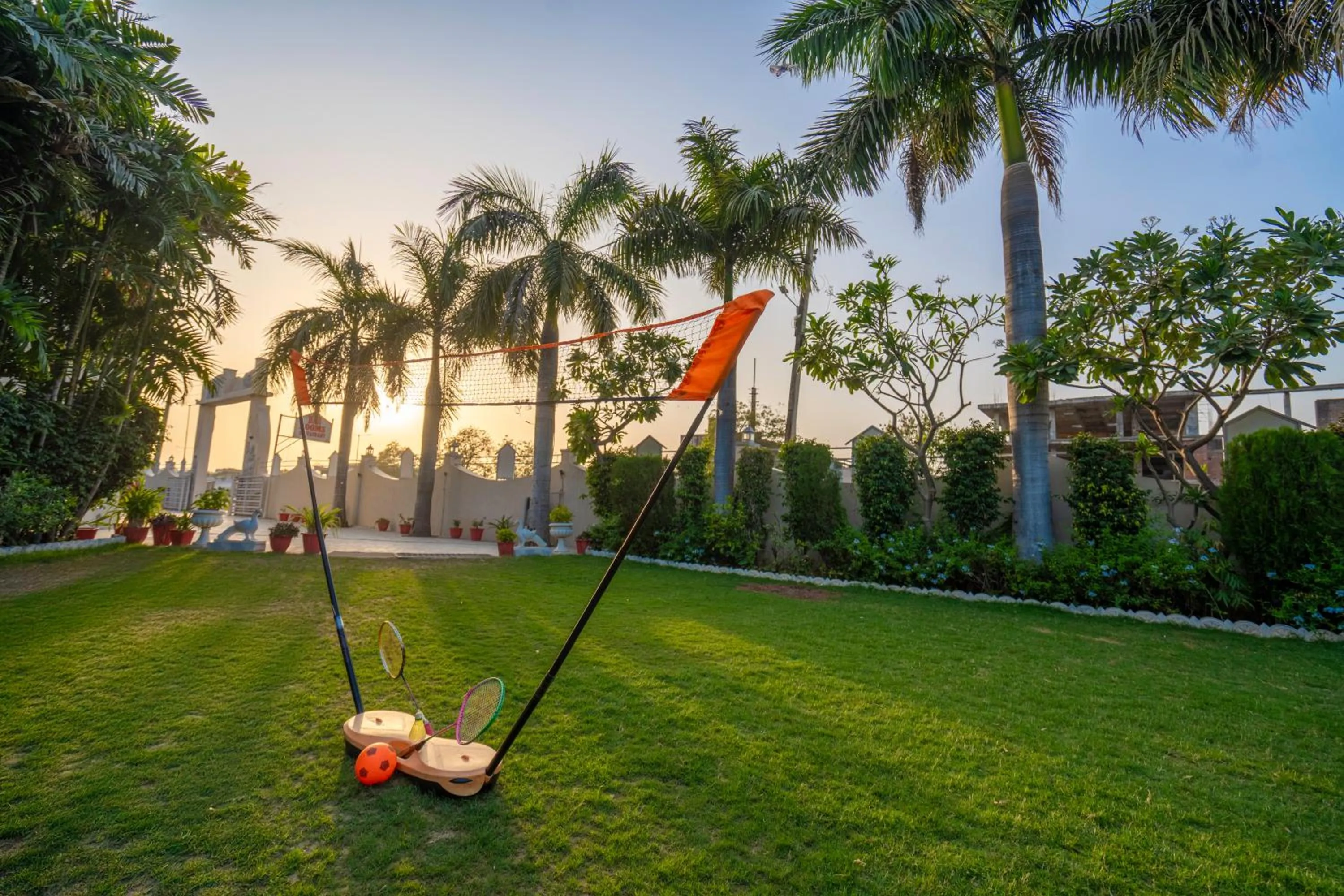Garden in Hotel Chandrawati Palace