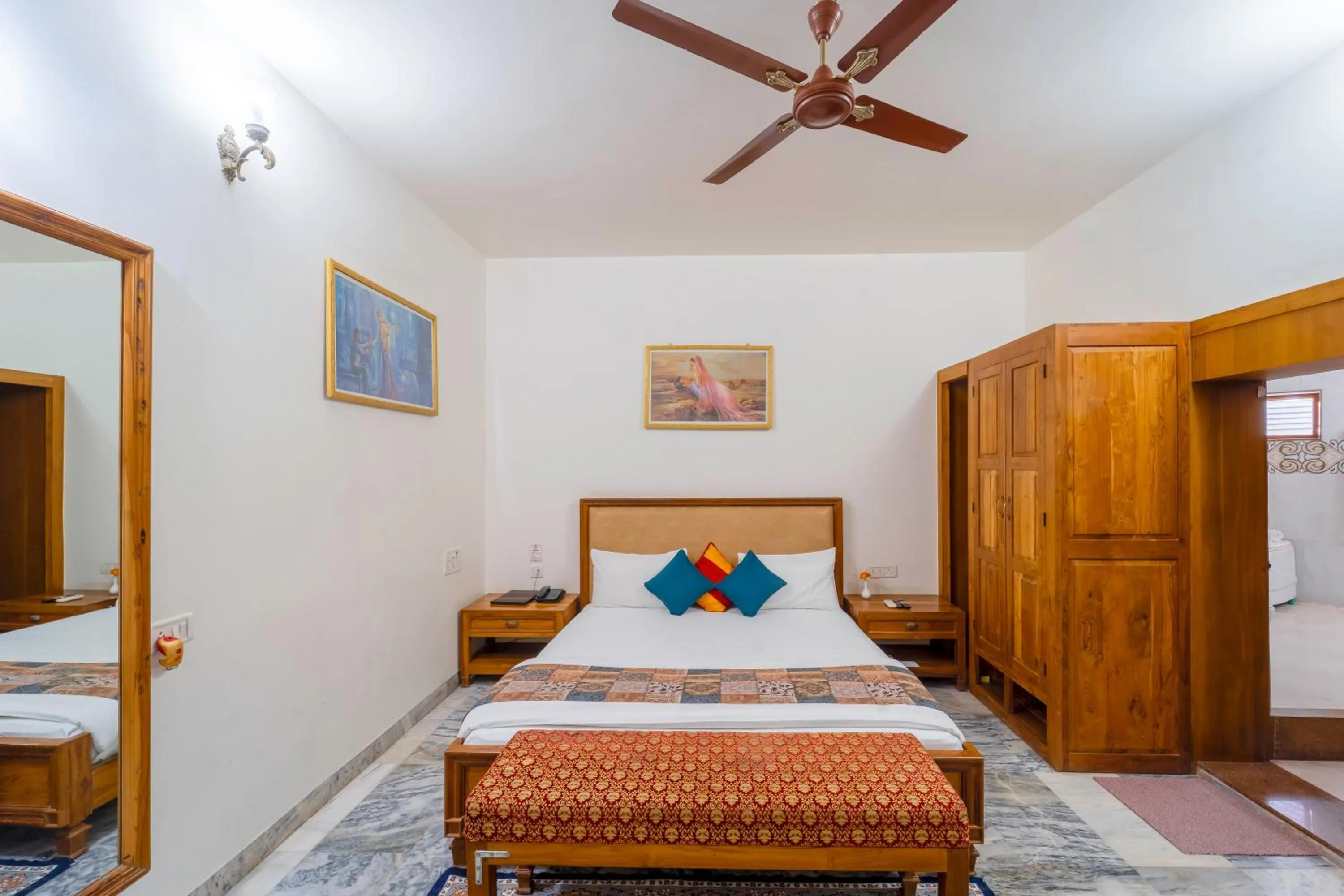 Bedroom in Hotel Chandrawati Palace