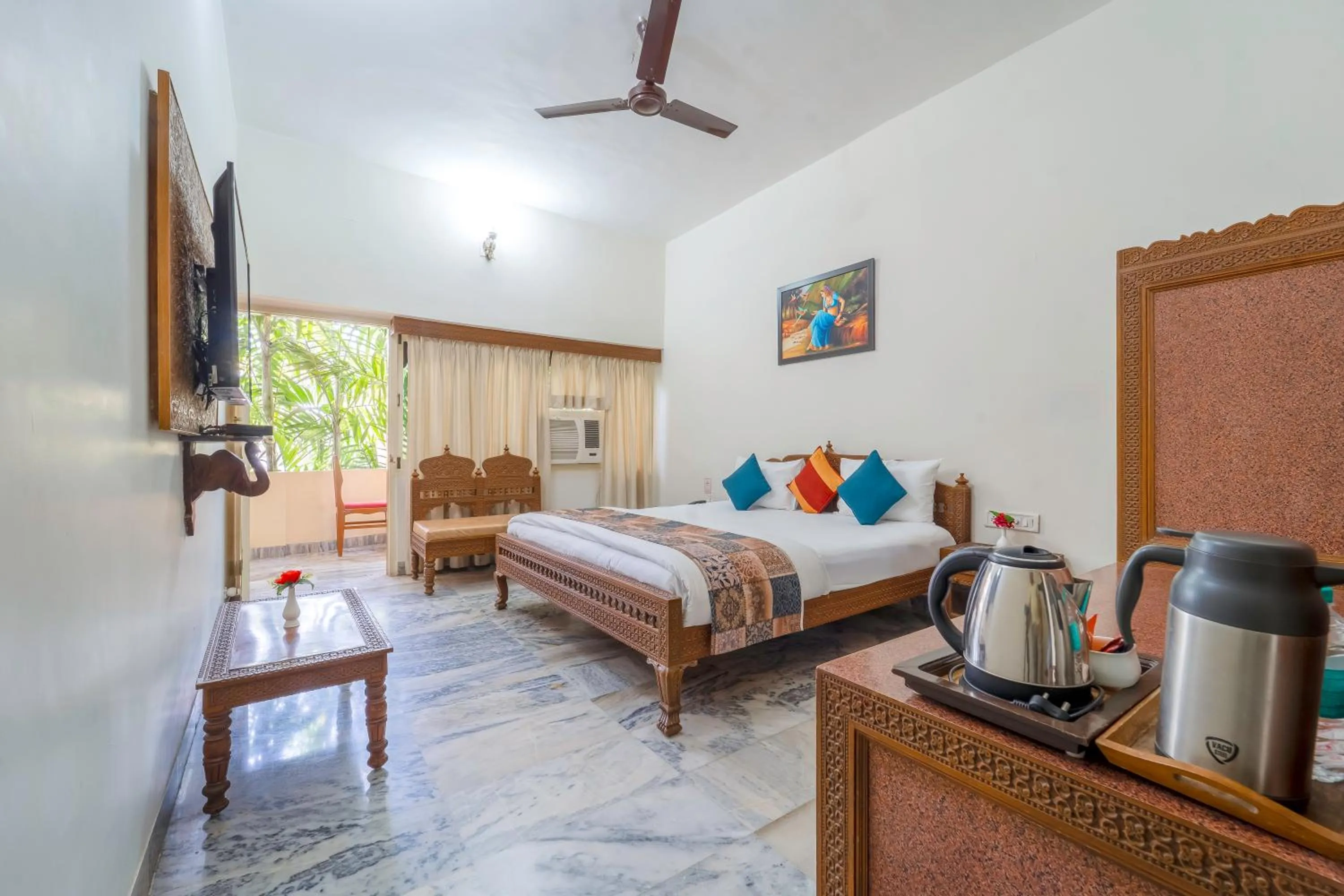 Bedroom in Hotel Chandrawati Palace