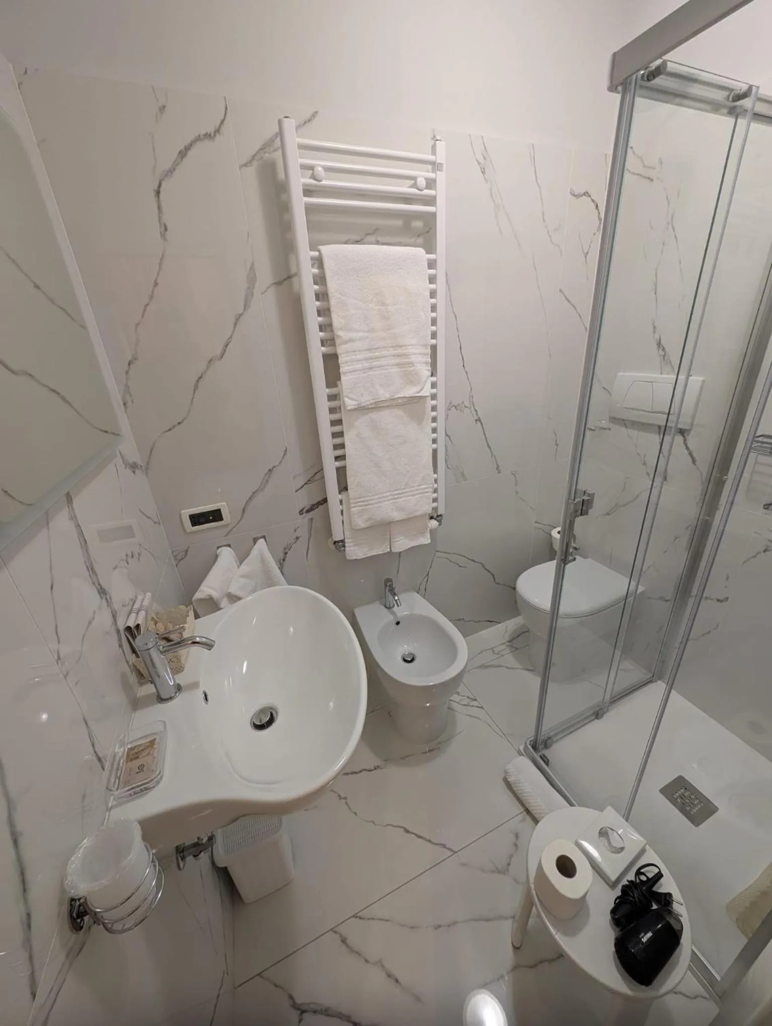 Shower in Locanda Casa Querini