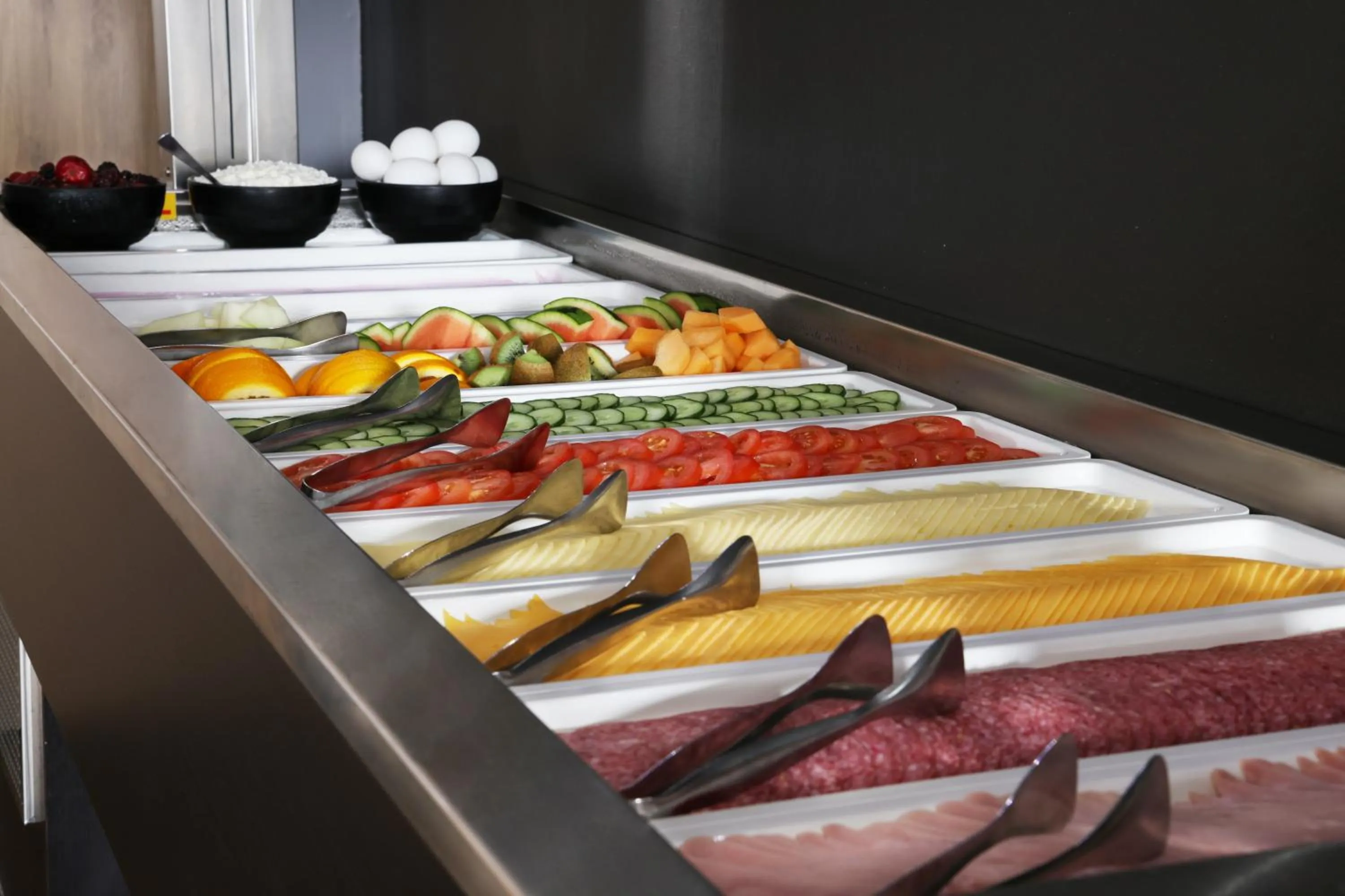 Continental breakfast in Fosshotel Nupar