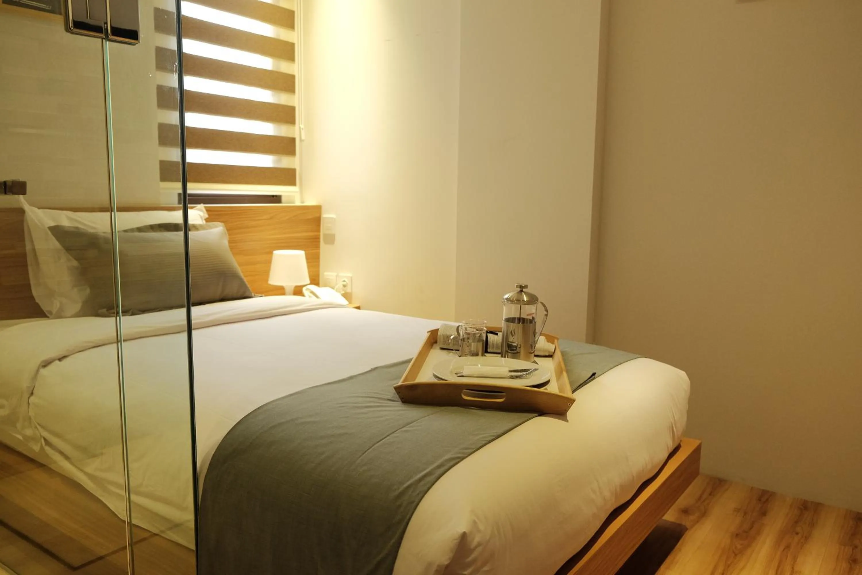 Bed in FLAT06.Tendean