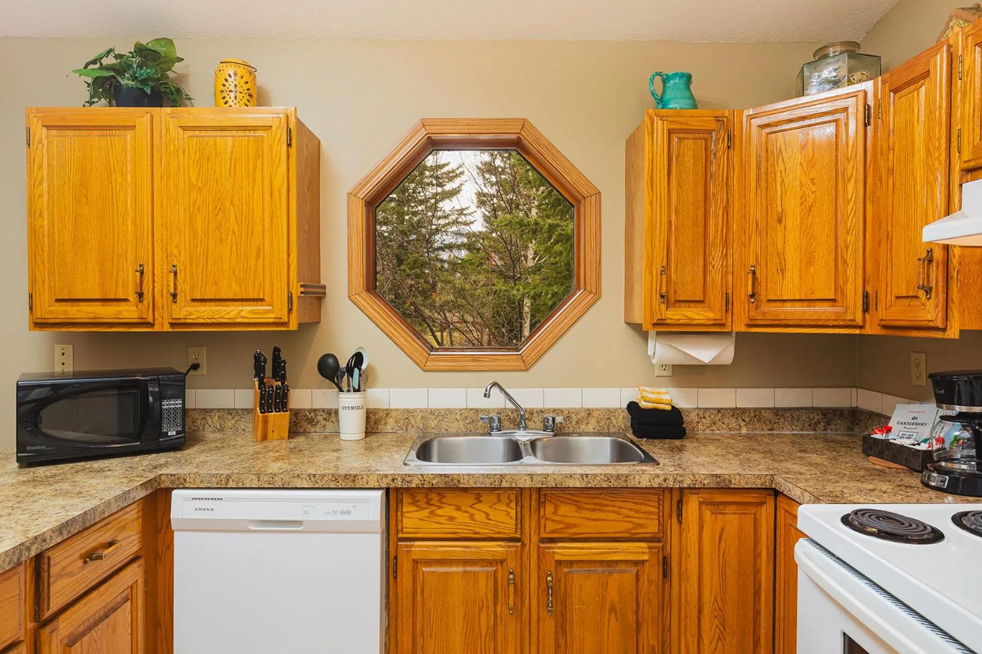 Kitchen or kitchenette in Overlander Mountain Lodge