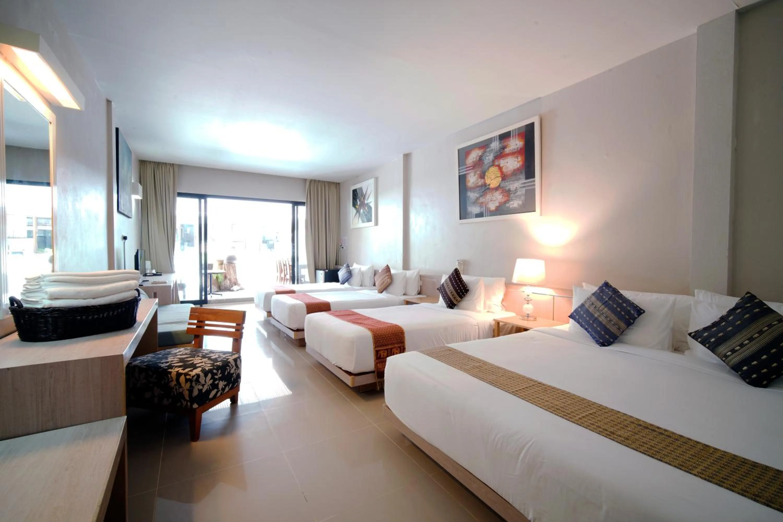 Bed in Villa Cha-Cha Salad Beach Koh Phangan