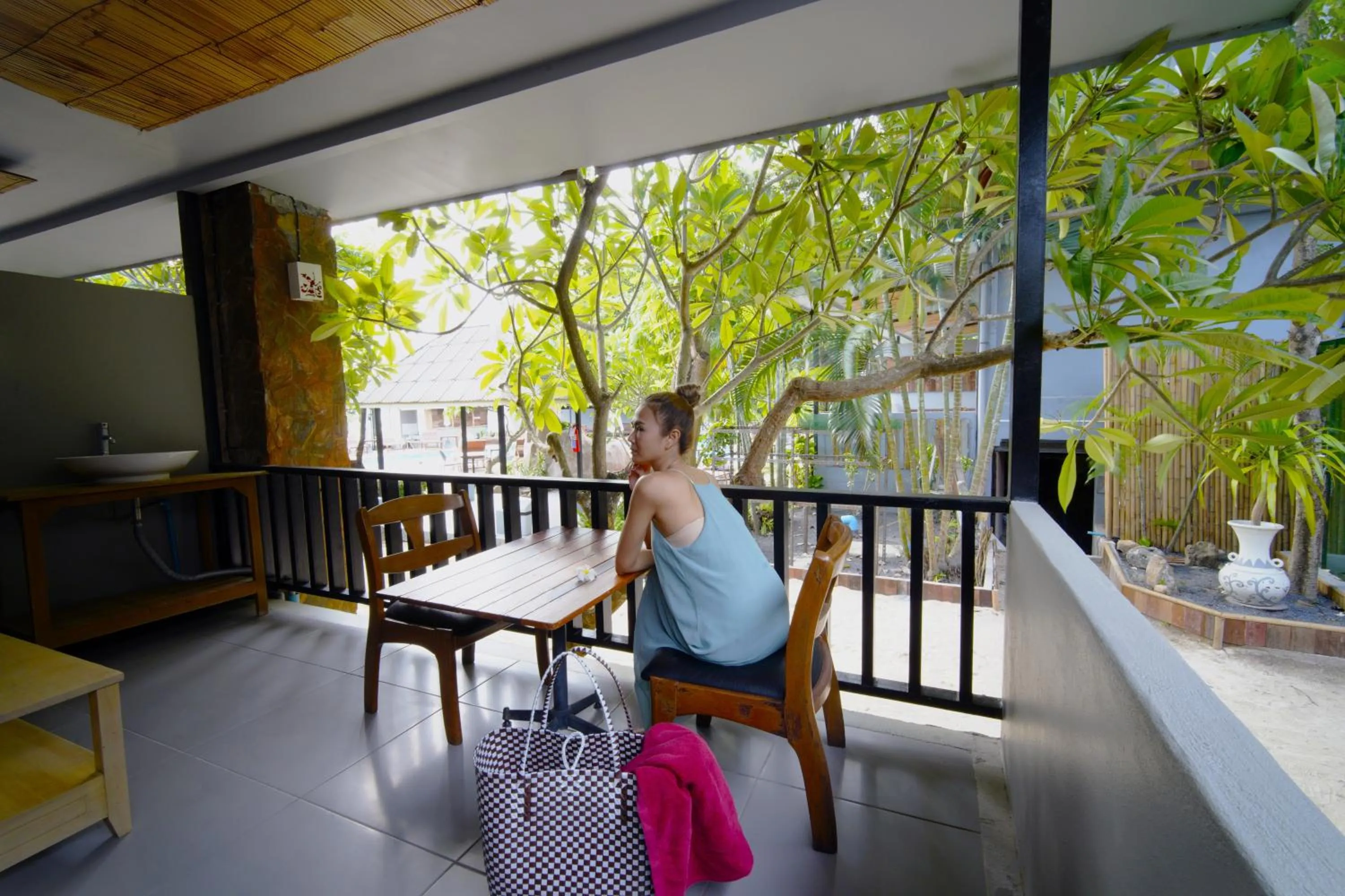 Patio in Villa Cha-Cha Salad Beach Koh Phangan