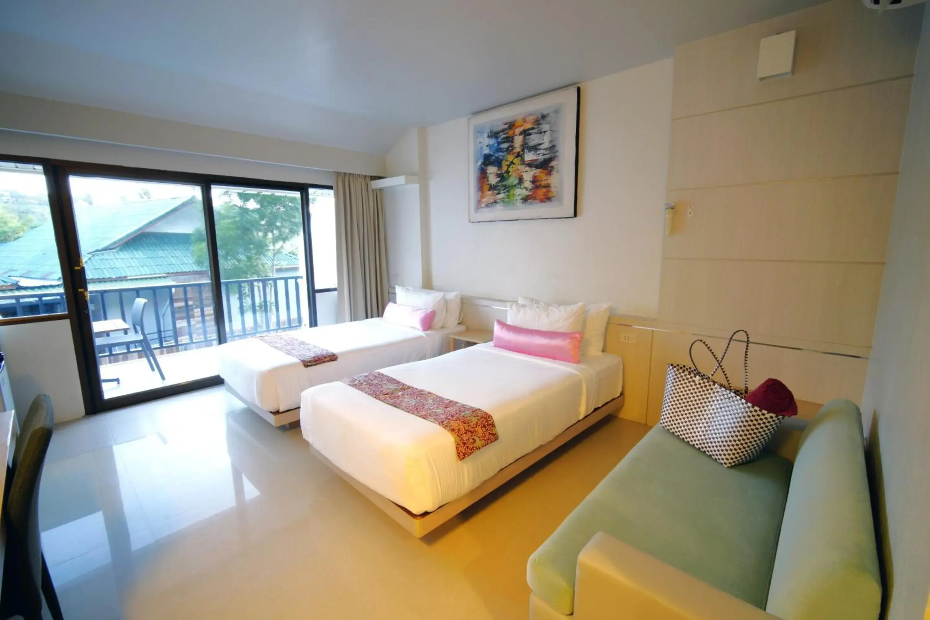 Superior Twin - Balcony in Villa Cha-Cha Salad Beach Koh Phangan Superior Twin - Balcony in Villa Cha-Cha Salad Beach Koh Phangan