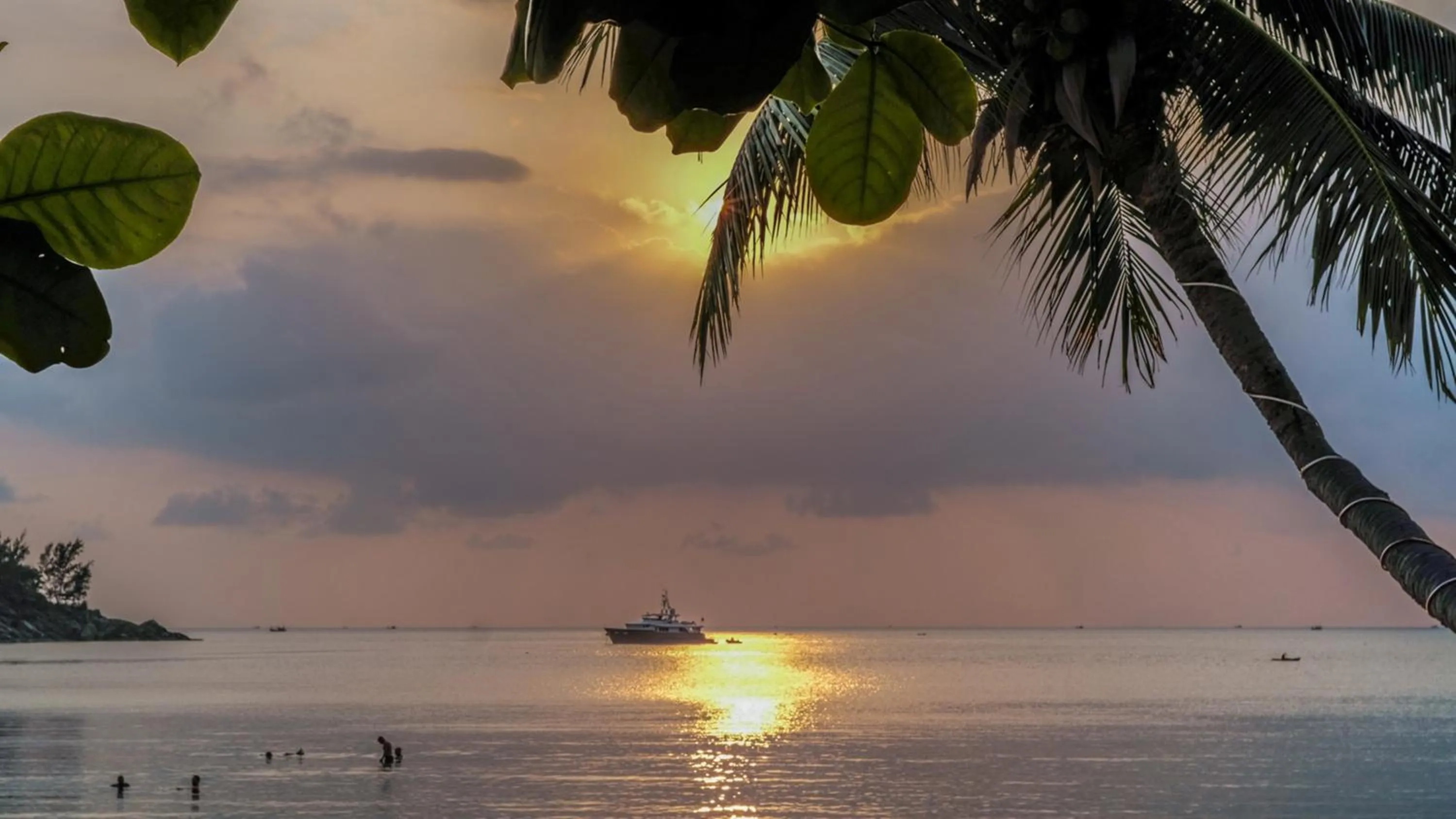 Natural landscape in Villa Cha-Cha Salad Beach Koh Phangan
