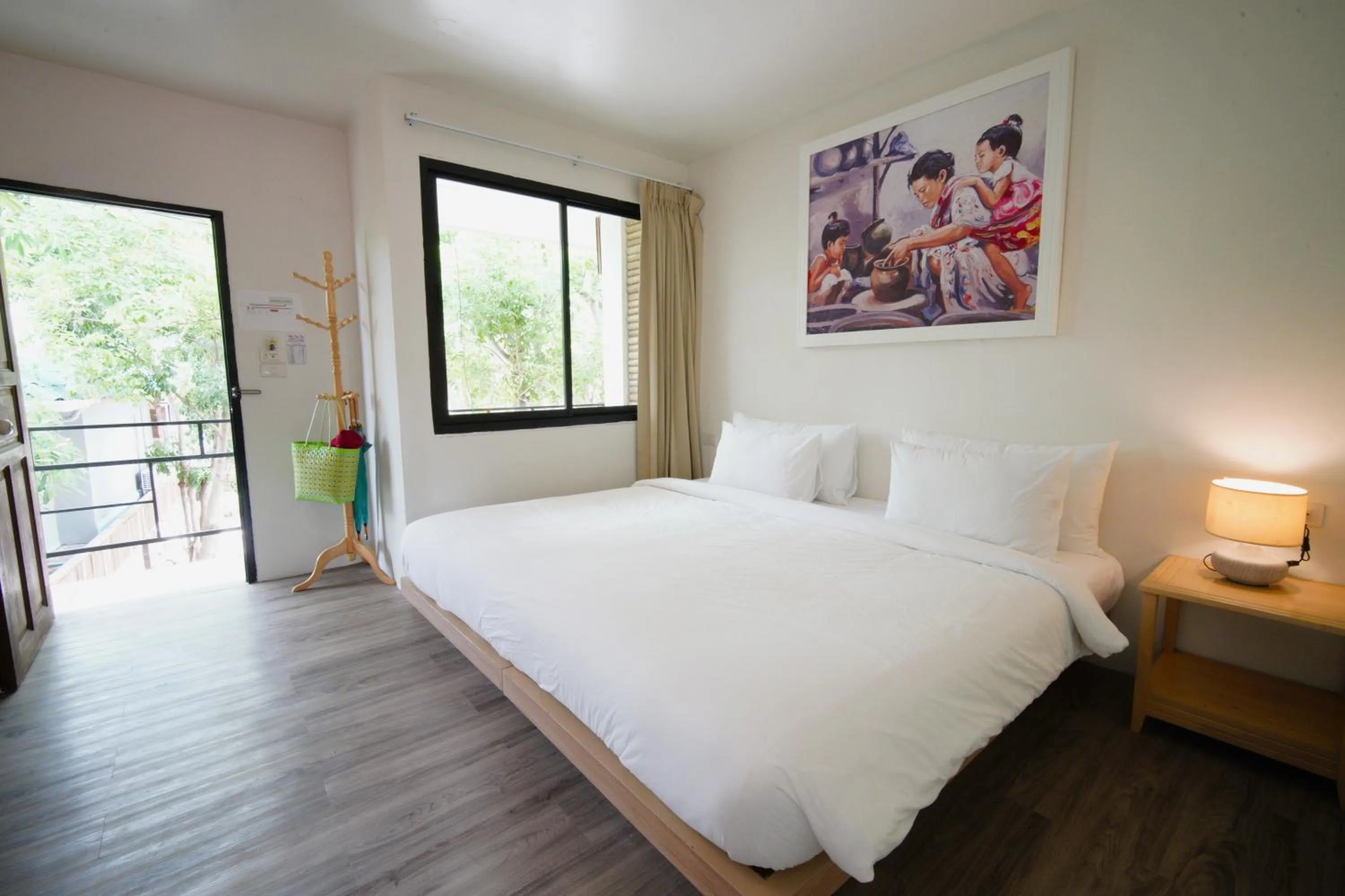 Bed in Villa Cha-Cha Salad Beach Koh Phangan