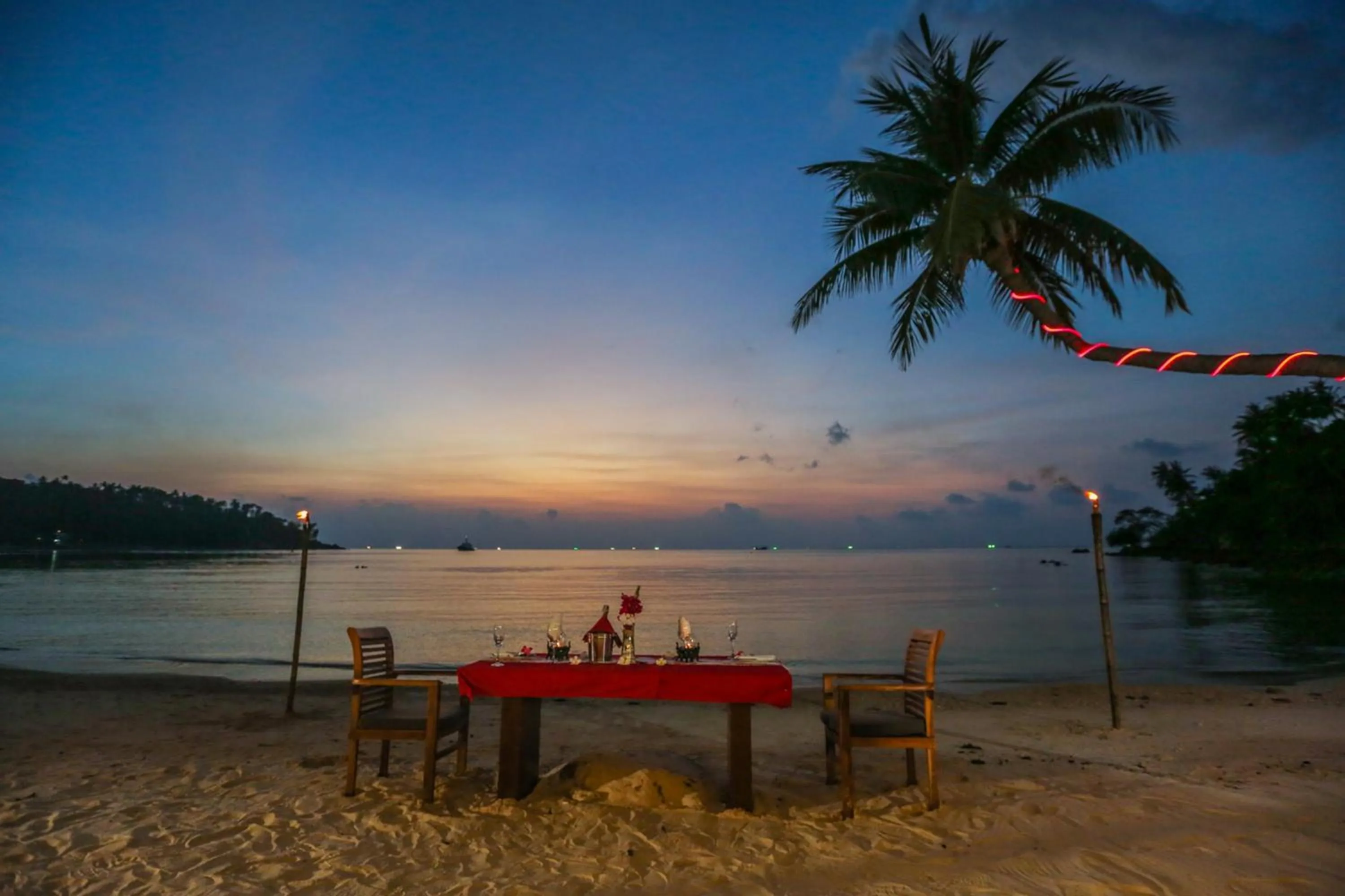 Beach in Villa Cha-Cha Salad Beach Koh Phangan