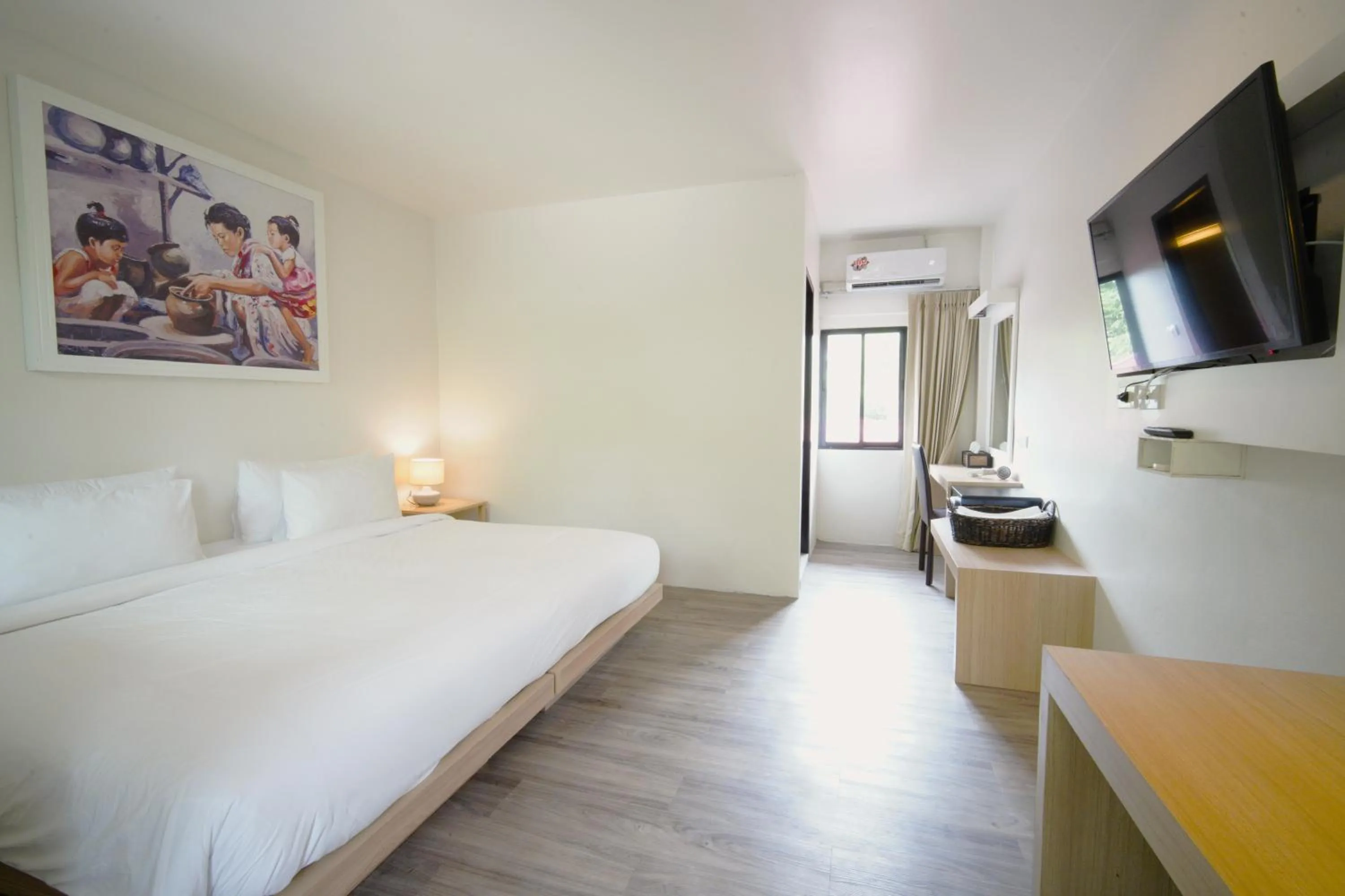 Bed in Villa Cha-Cha Salad Beach Koh Phangan