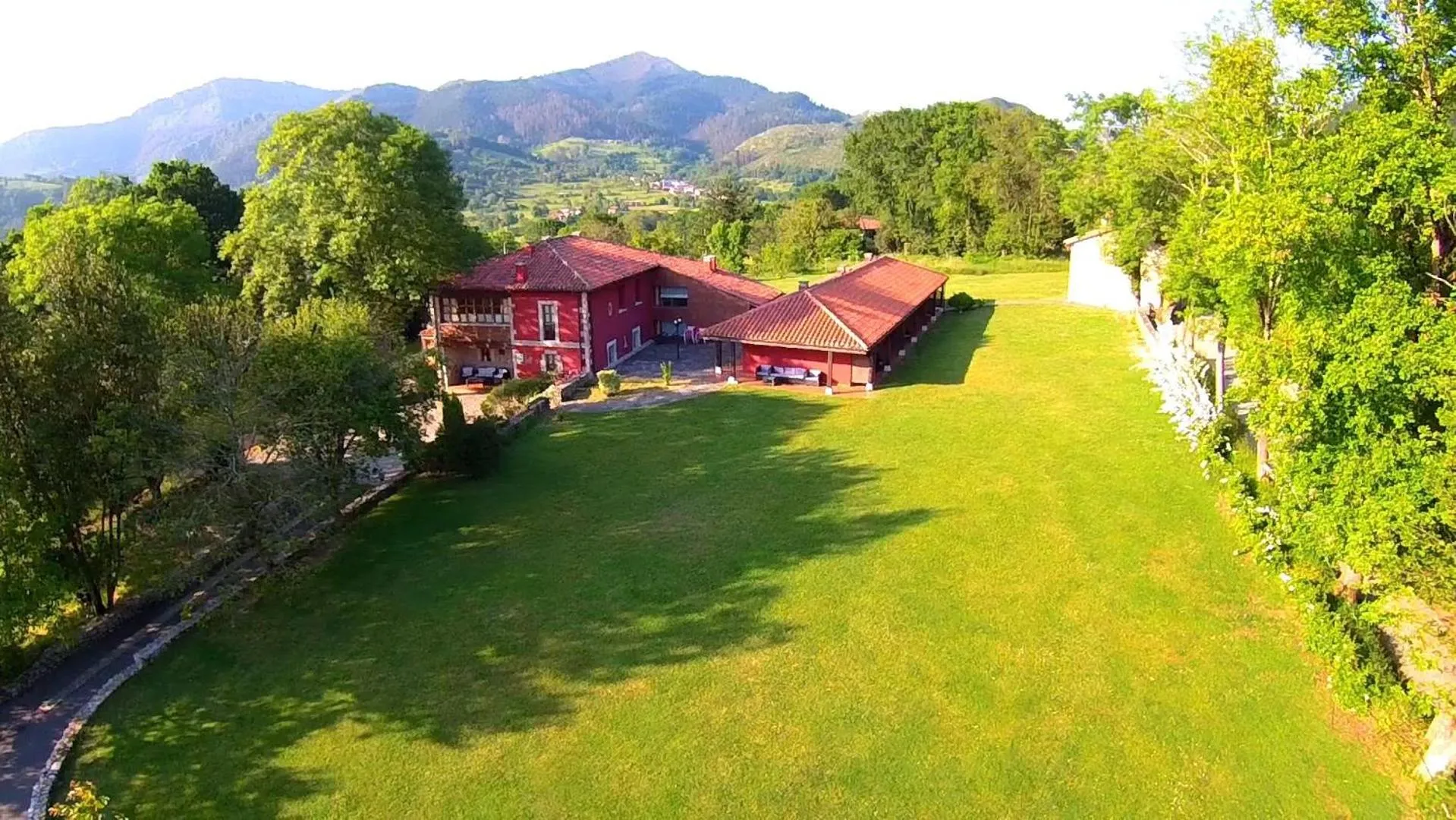 Bird's eye view in Hotel Rural Coviella