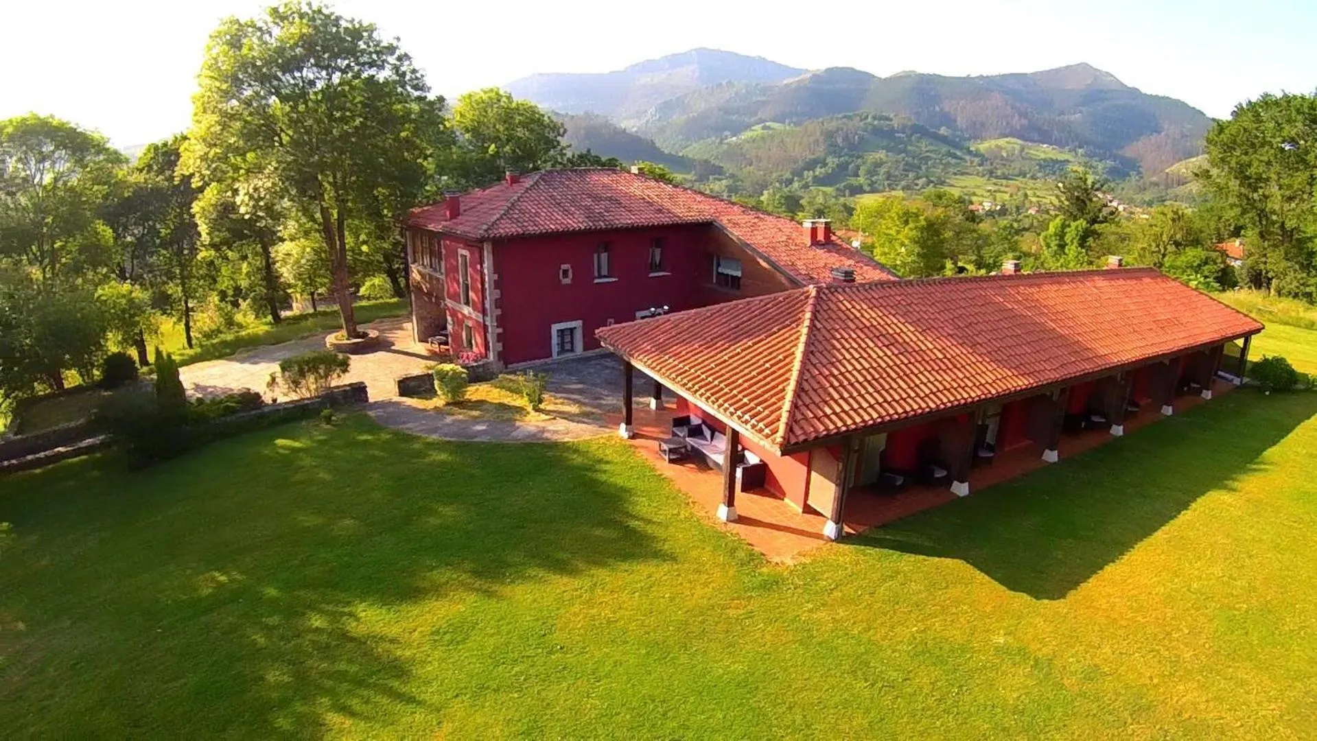 Bird's eye view in Hotel Rural Coviella