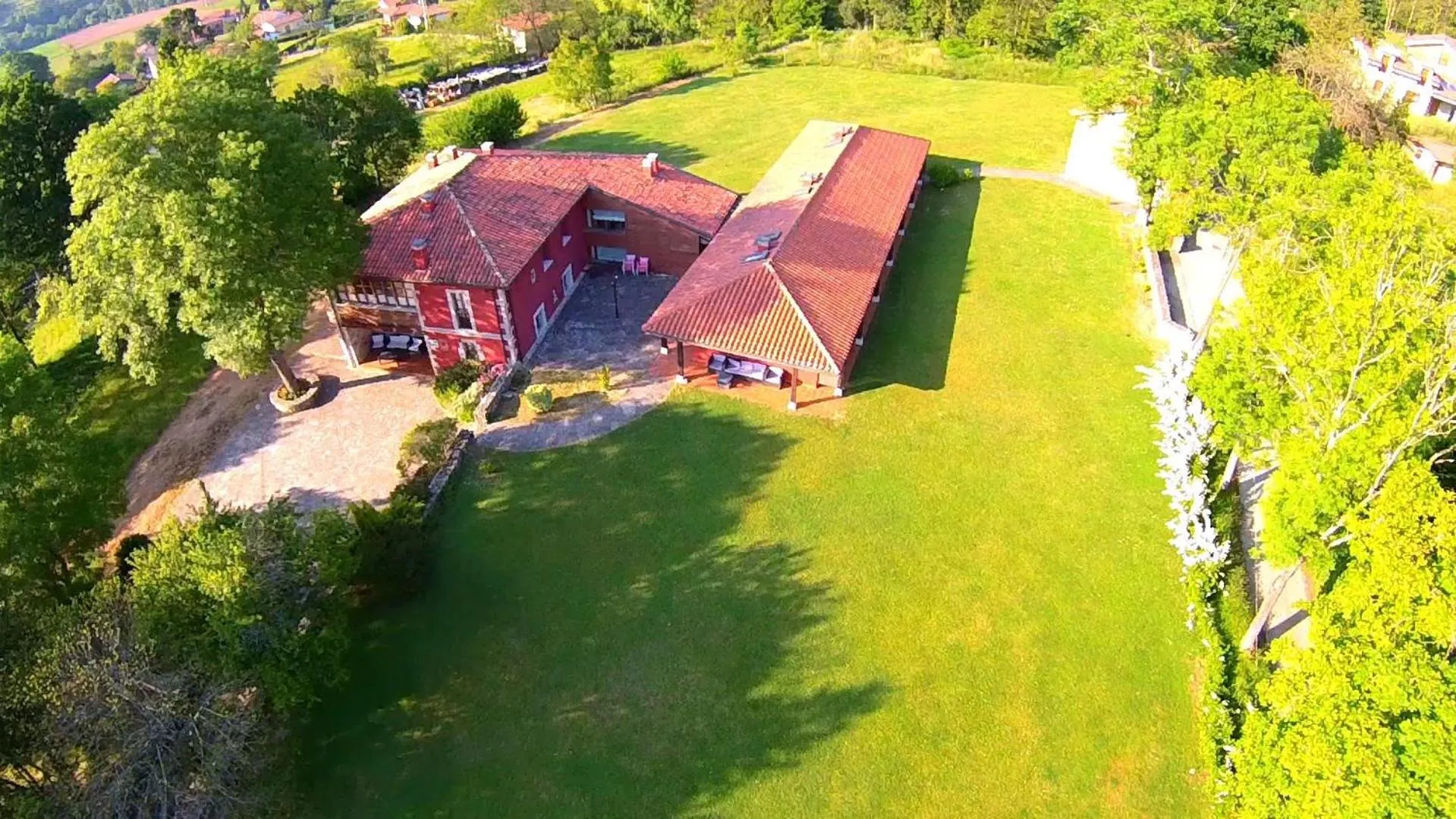 Bird's eye view in Hotel Rural Coviella