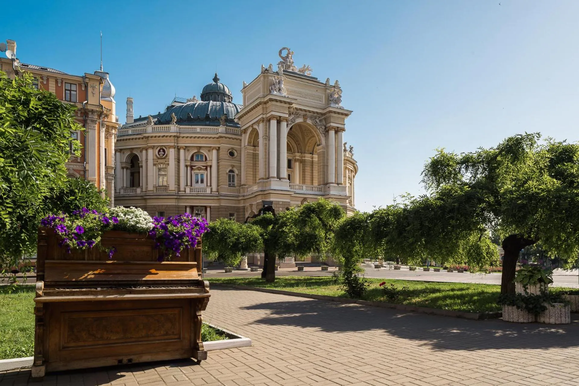 City view in Mozart Hotel