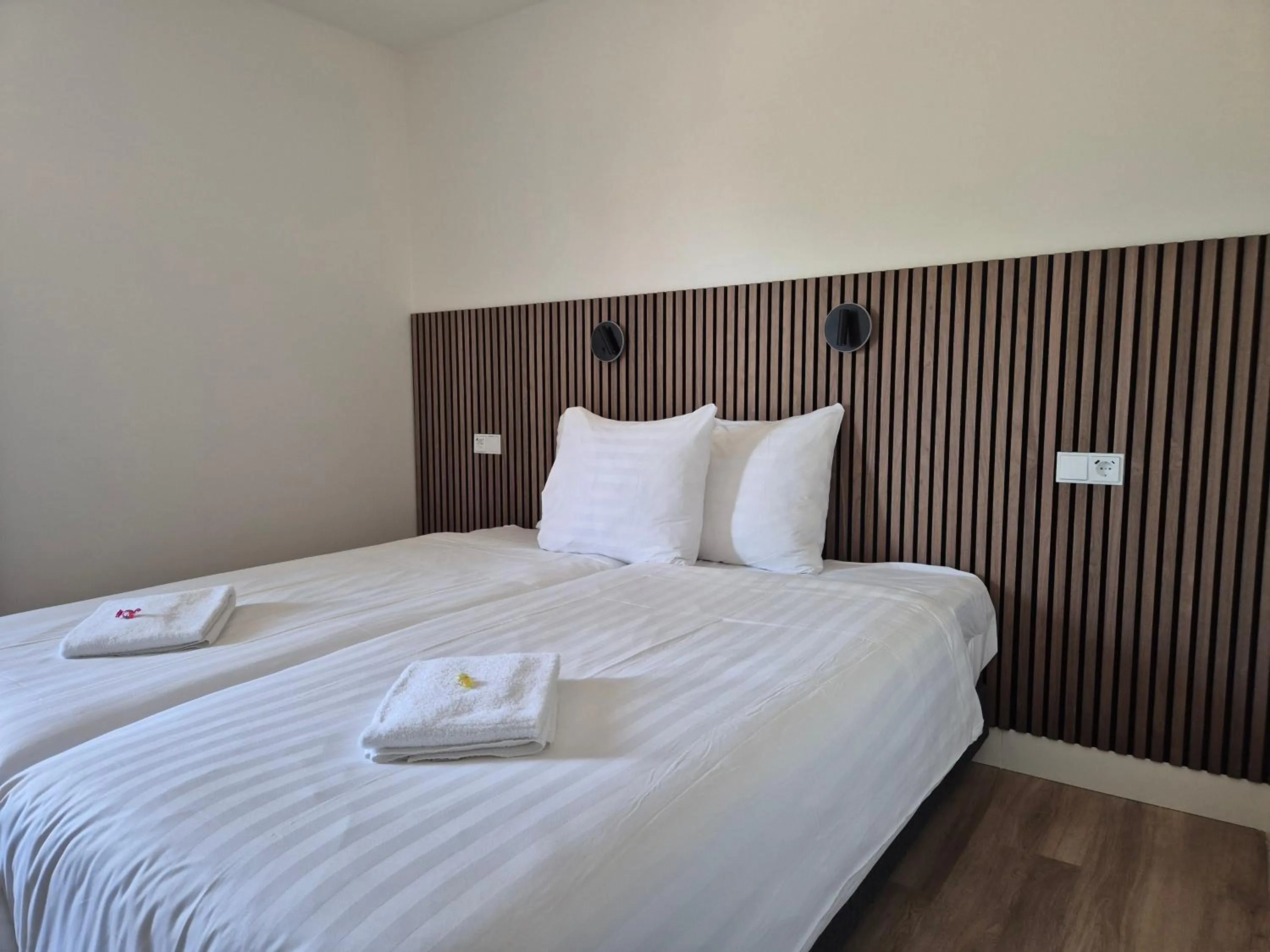 Bed in Hotel Den Burg