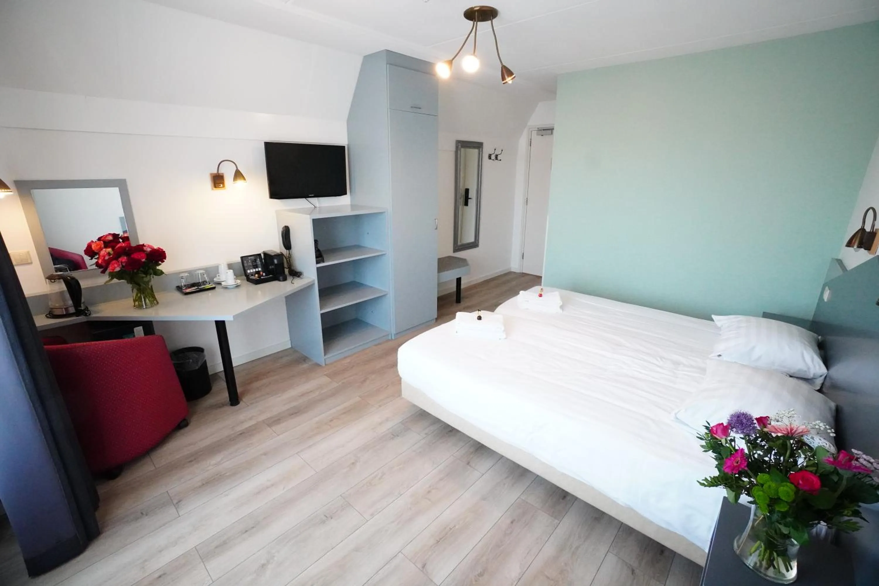 Bed in Hotel Den Burg